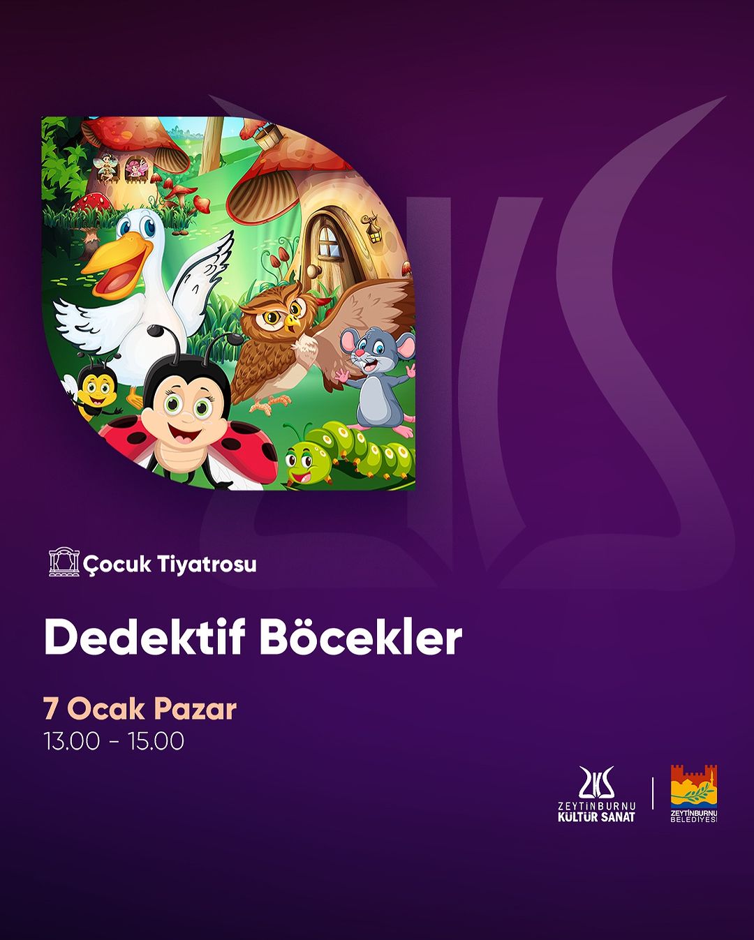 Zeytinburnu Belediyesi - ''Dedektif Böcekler'' Çocuk Tiyatrosu