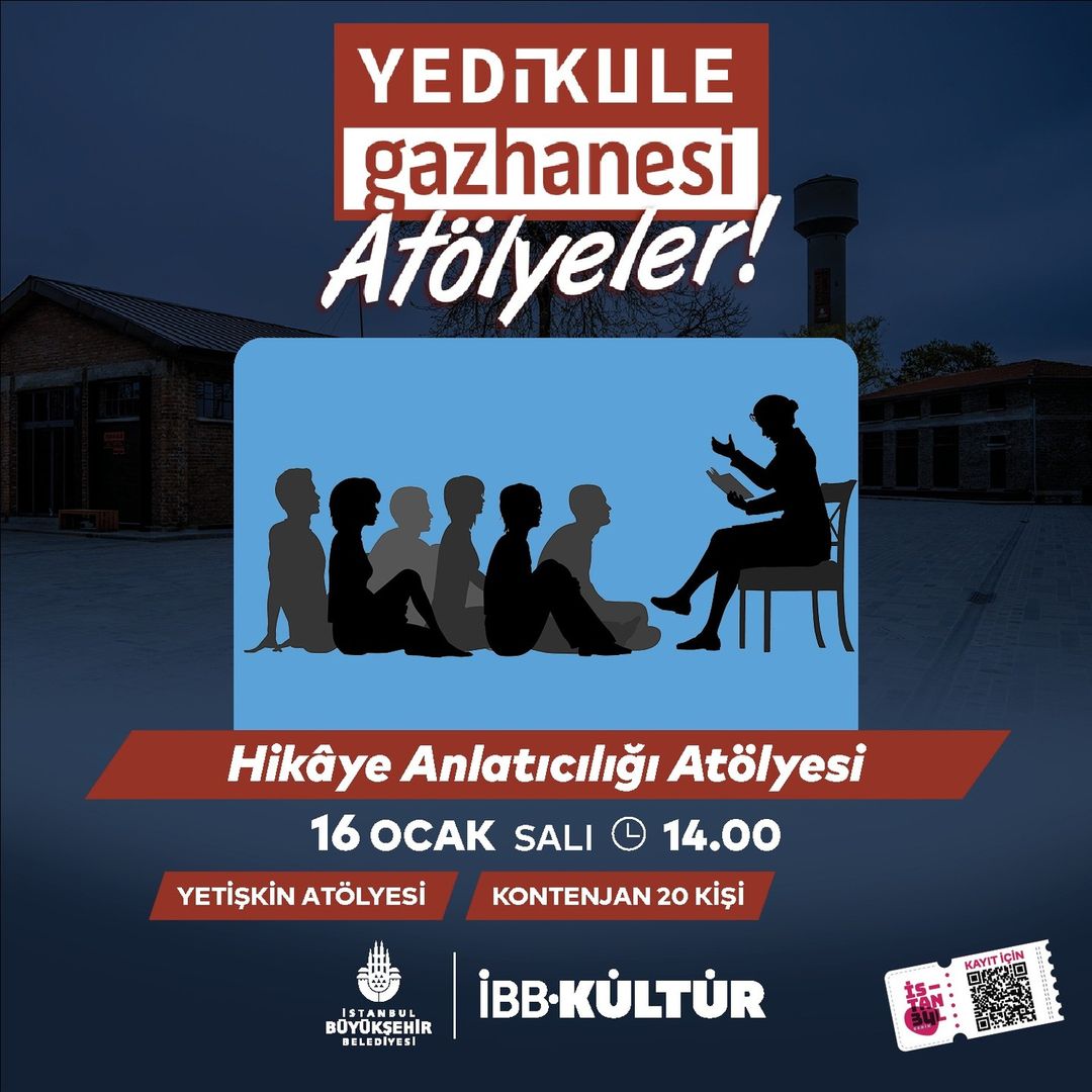 İBB Kültür - Hikaye Anlatıcılığı Atölyesi