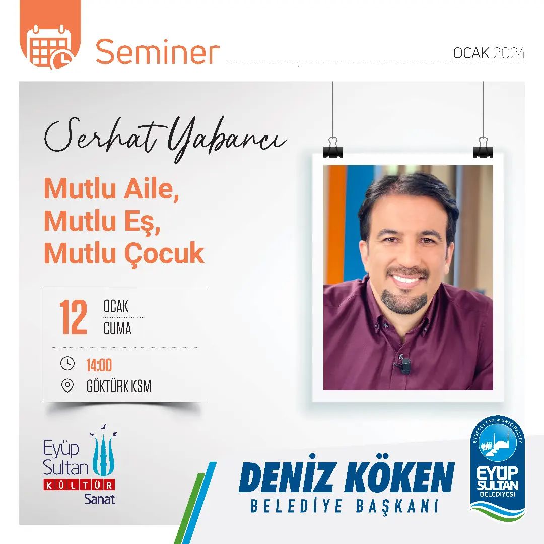 Eyüp Kültür Sanat - Mutlu Aile, Mutlu Eş, Mutlu Çocuk