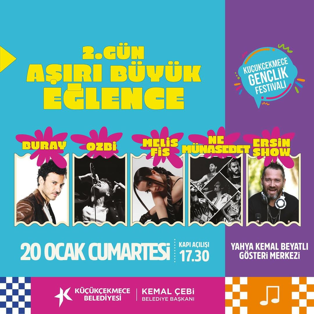 Küçükçekmece Belediyesi - III. Gençlik Festivali (2.Gün)