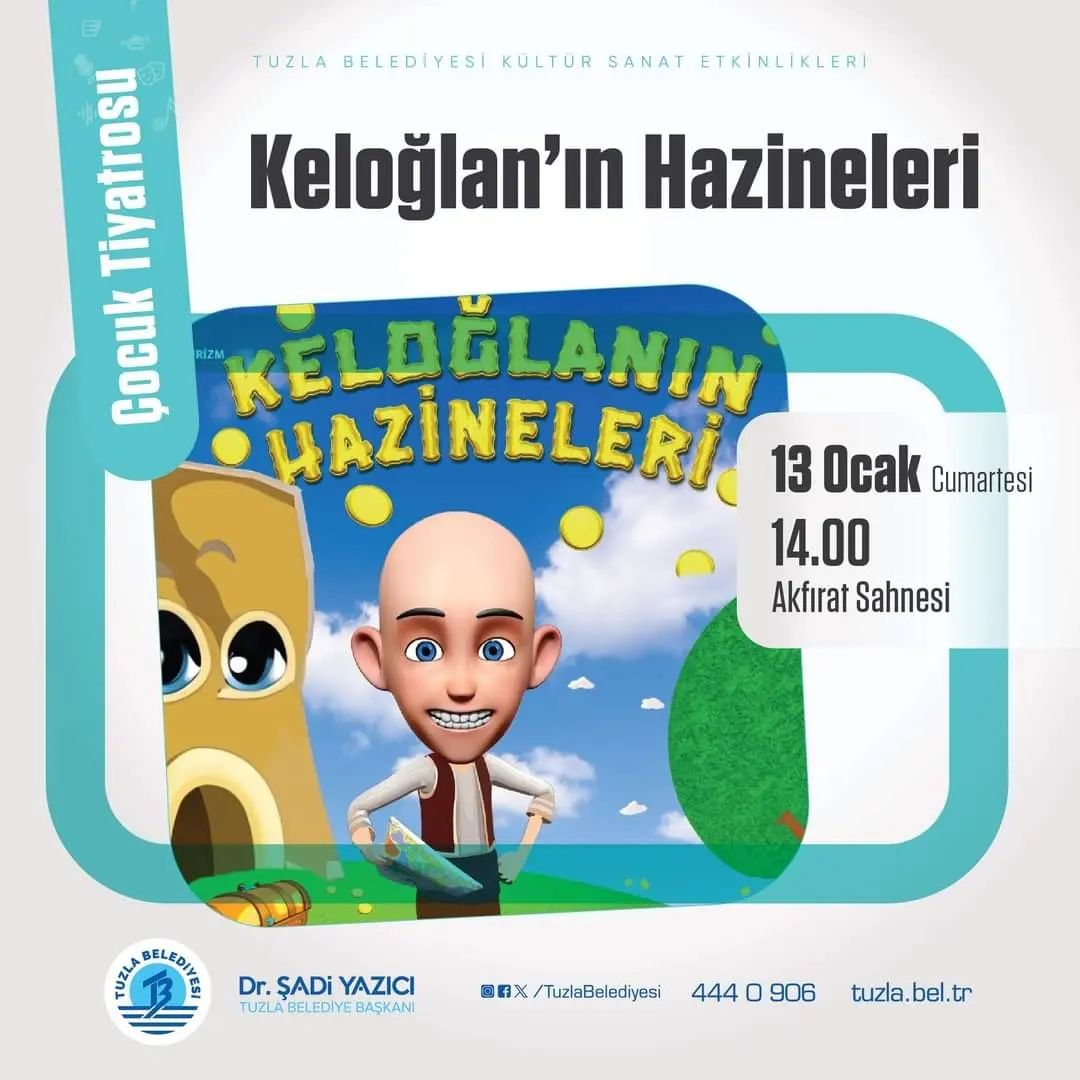 Tuzla Belediyesi - ''Keloğlan'ın Hazineleri'' Çocuk Tiyatrosu