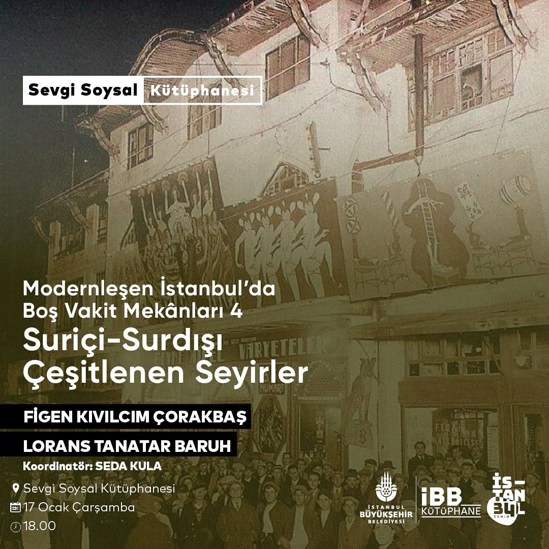 İBB Kütüphane - Suriçi-Surdışı Çeşitlenen Seyirler