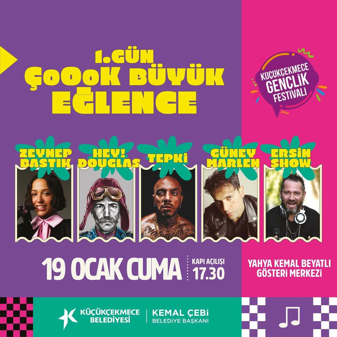 Küçükçekmece Belediyesi - III. Gençlik Festivali (1.Gün)