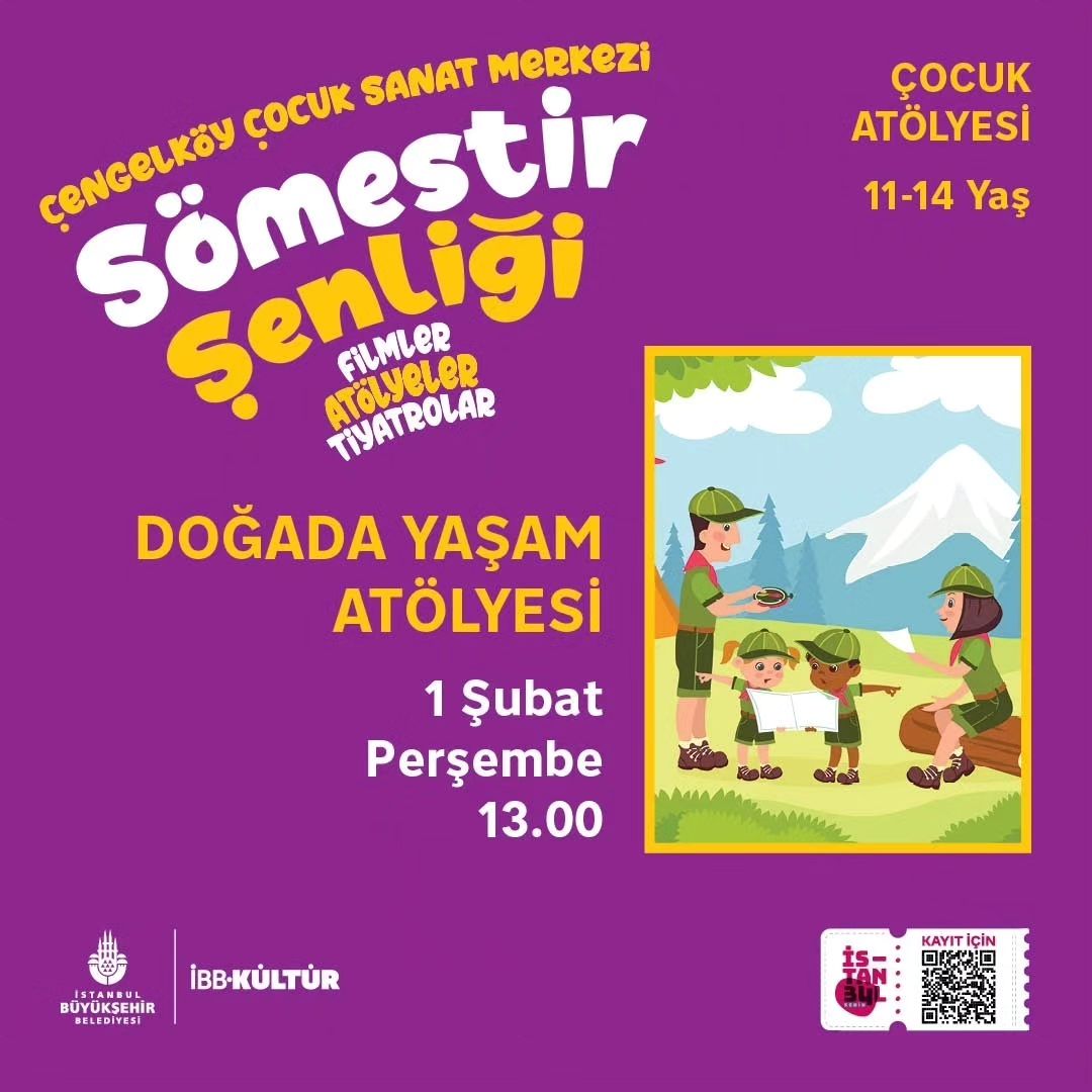 İBB Kültür - Doğada Yaşam Atölyesi