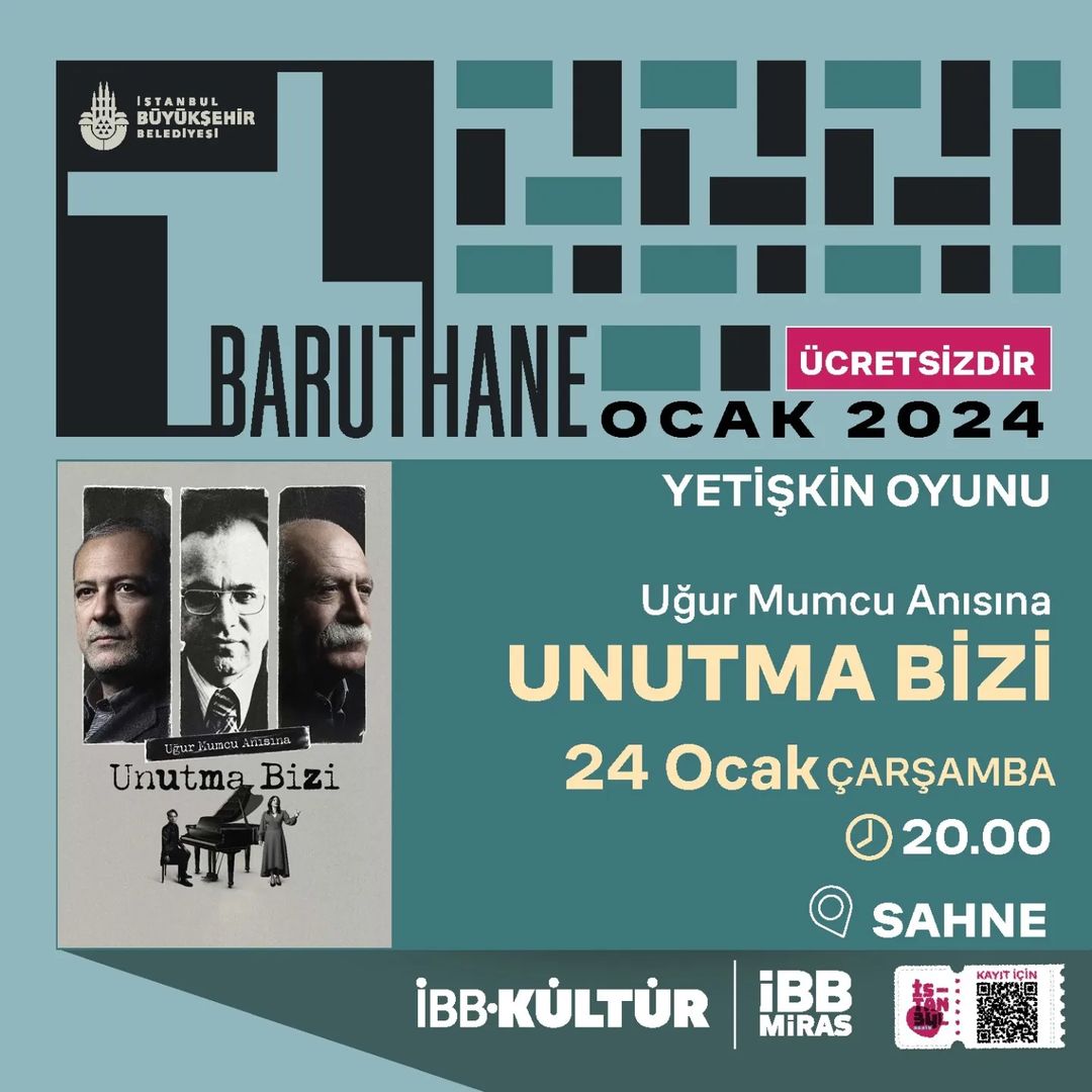 İBB Kültür - Unutma Bizi