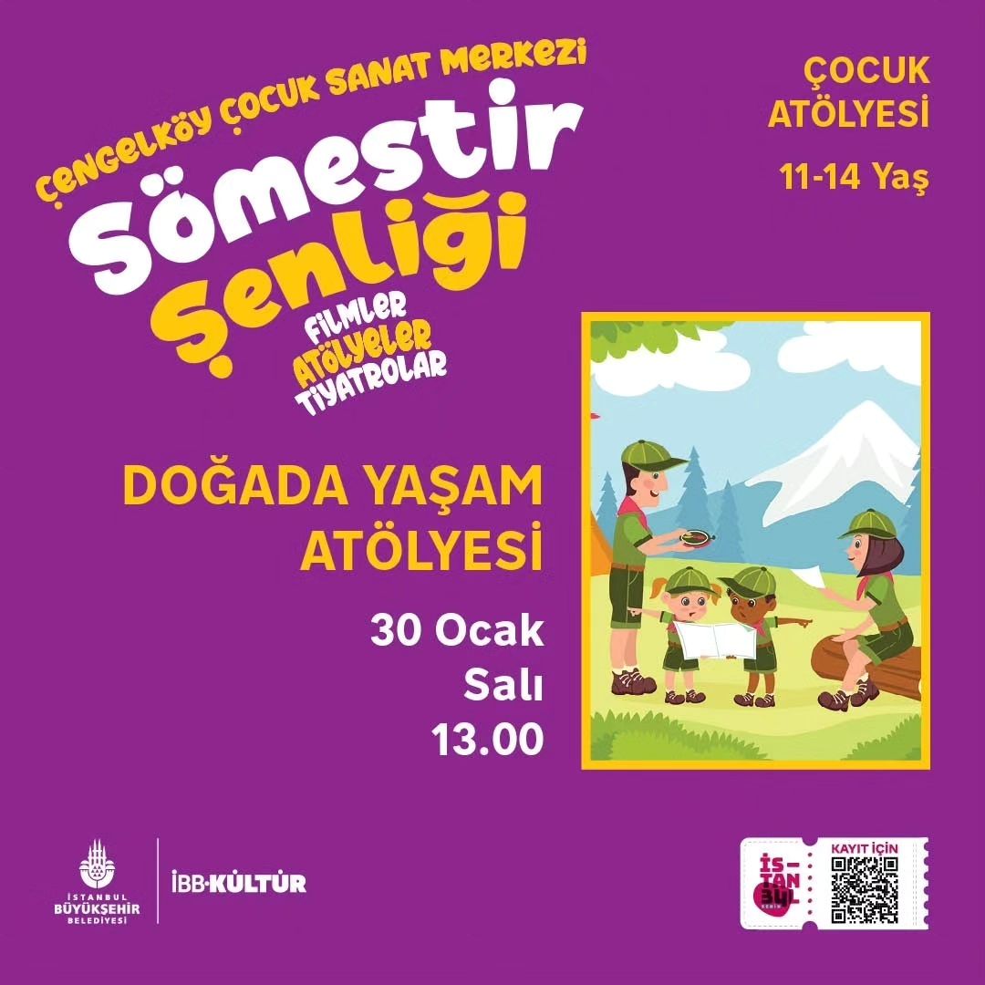 İBB Kültür - Doğada Yaşam Atölyesi
