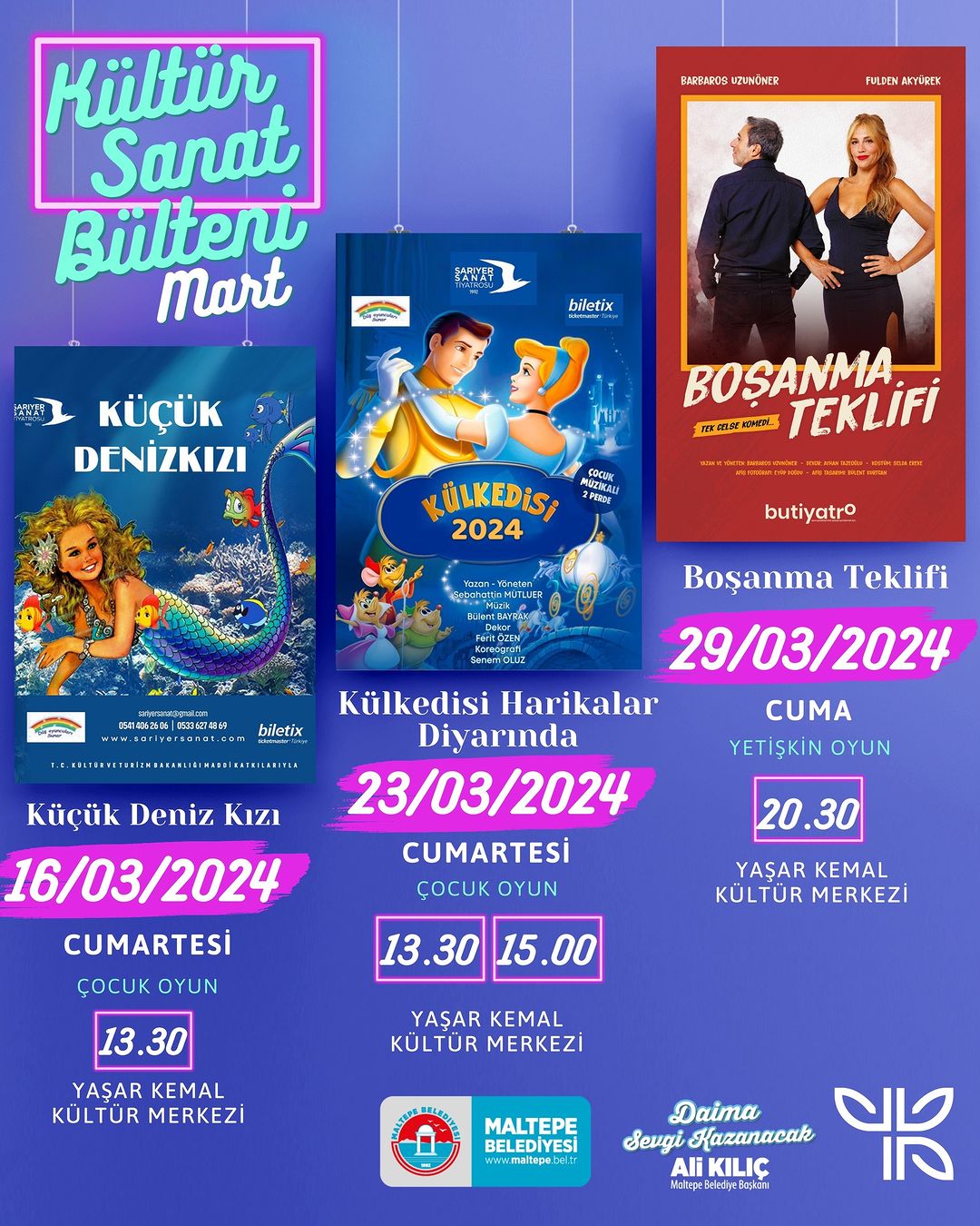 Maltepe Belediyesi - "Boşanma Teklifi" Yetişkin Oyunu