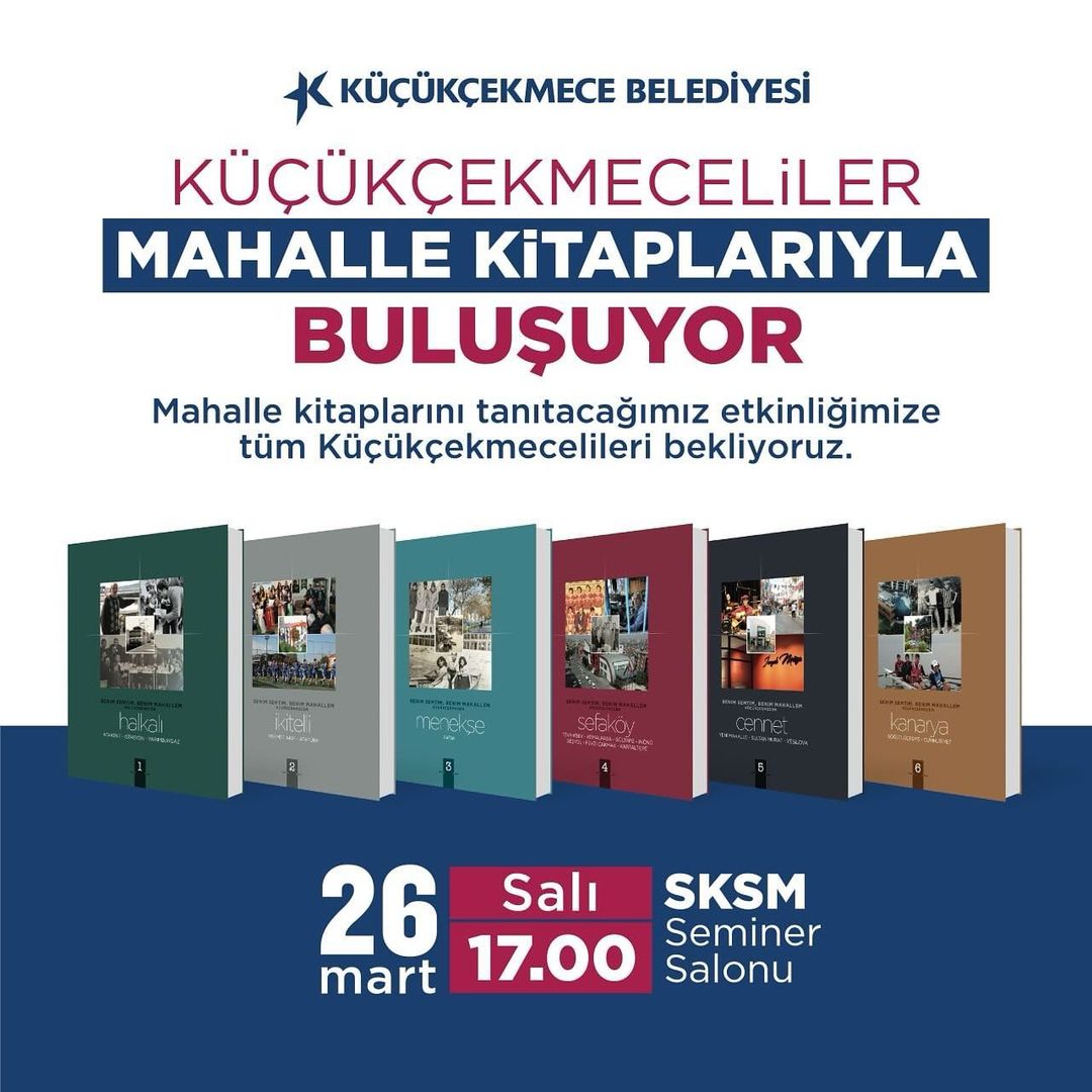 Küçükçekmece Belediyesi - Küçükçekmeceliler Mahalle Kitaplarıyla Buluşuyor
