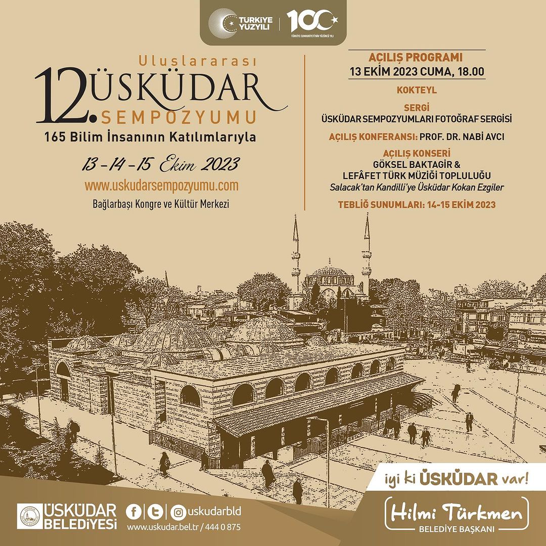 Üsküdar Belediyesi - Uluslararası 12. Üsküdar Sempozyumu