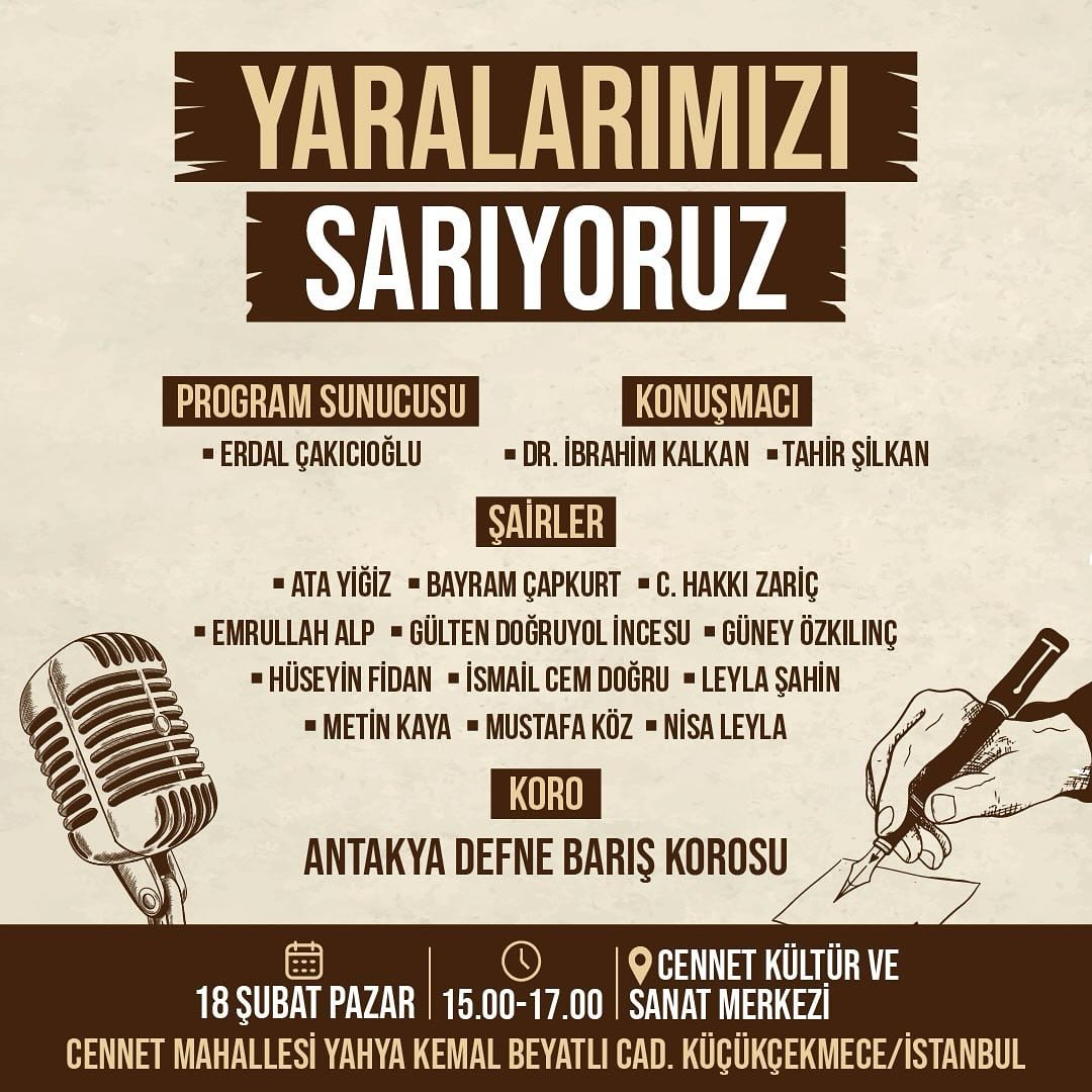Küçükçekmece Belediyesi - "Yaralarımızı Sarıyoruz" Etkinliği