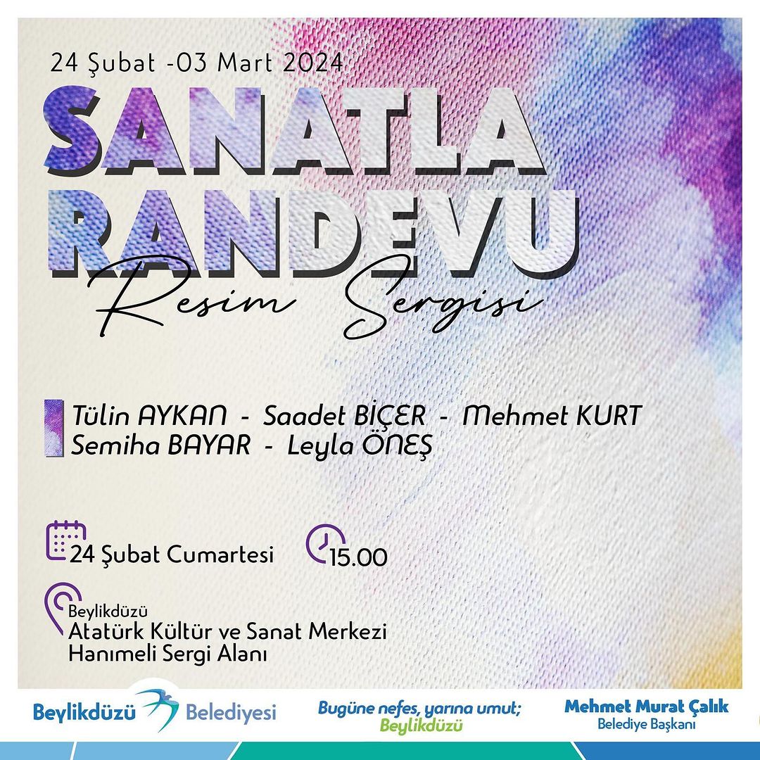 Beylikdüzü Kültür Sanat - “Sanatla Randevu” Sergisi