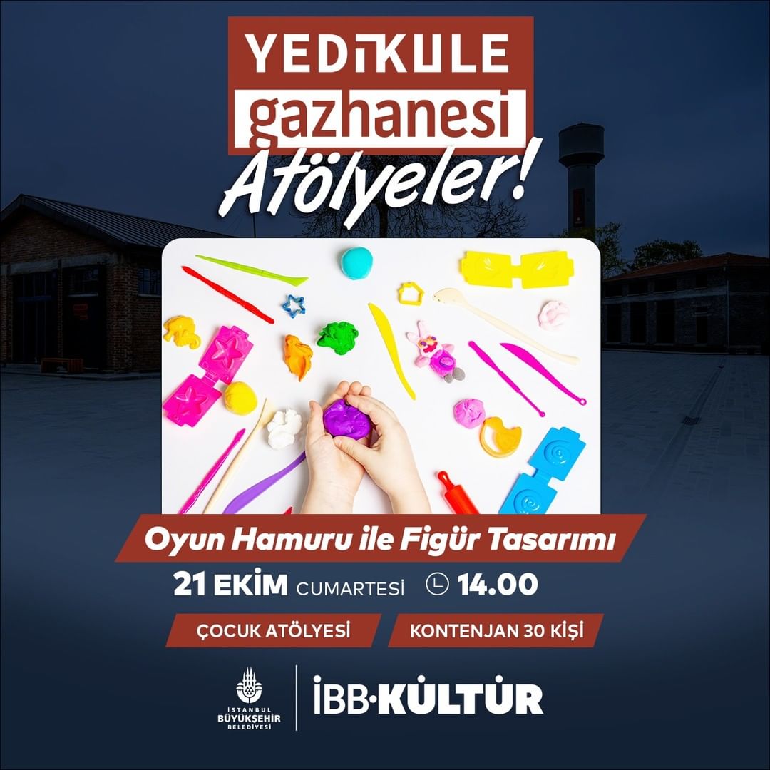 Yedikule Gazhanesi - Oyun Hamuru ile Figür Tasarımı Atölyesi