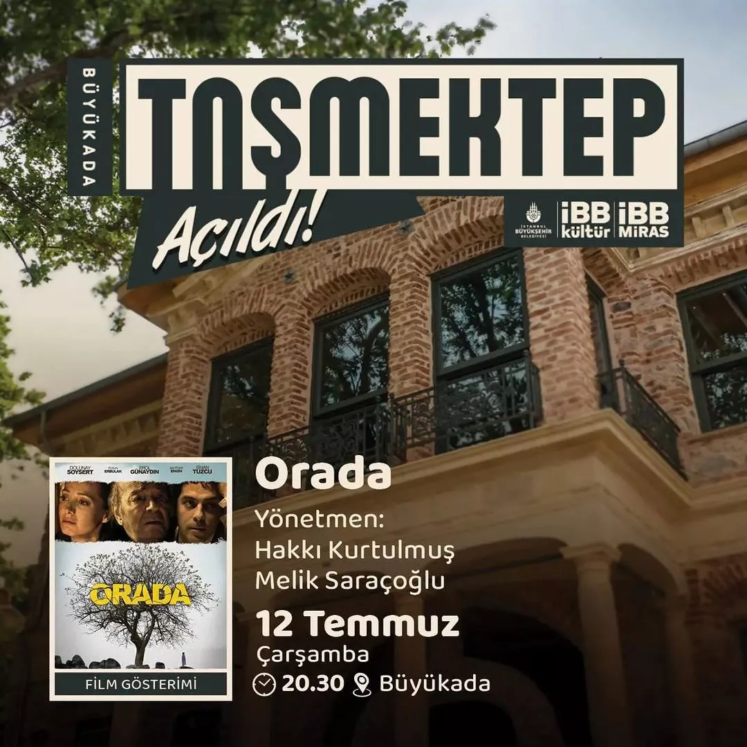 İBB Kültür - TAŞMEKTEP, Orada Sineması
