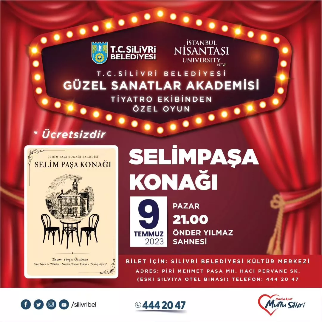 Silivri Belediyesi - Selim Paşa Konağı Tiyatro Gösterisi