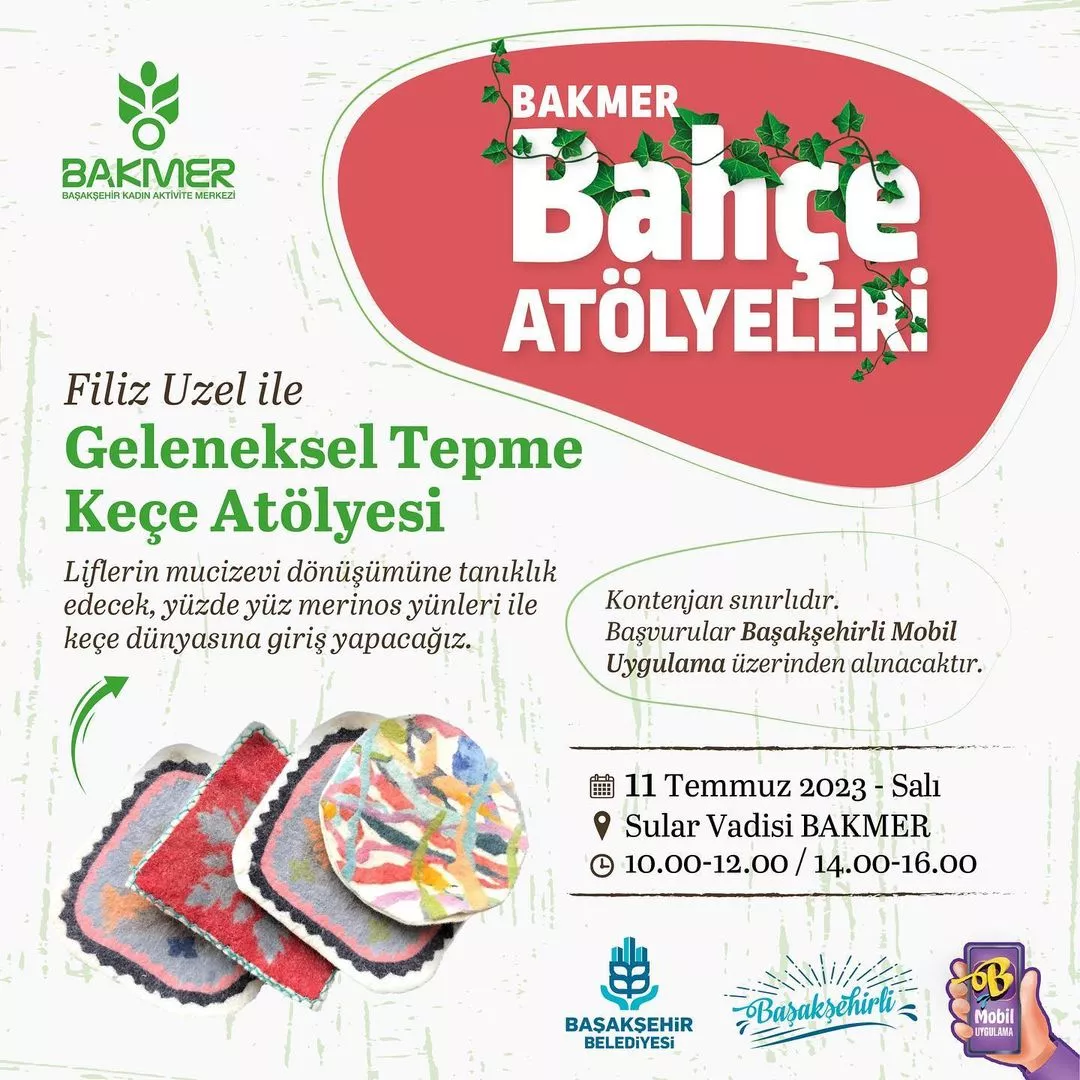 Başakşehir Belediyesi - BAKMER Bahçe Atölyeleri