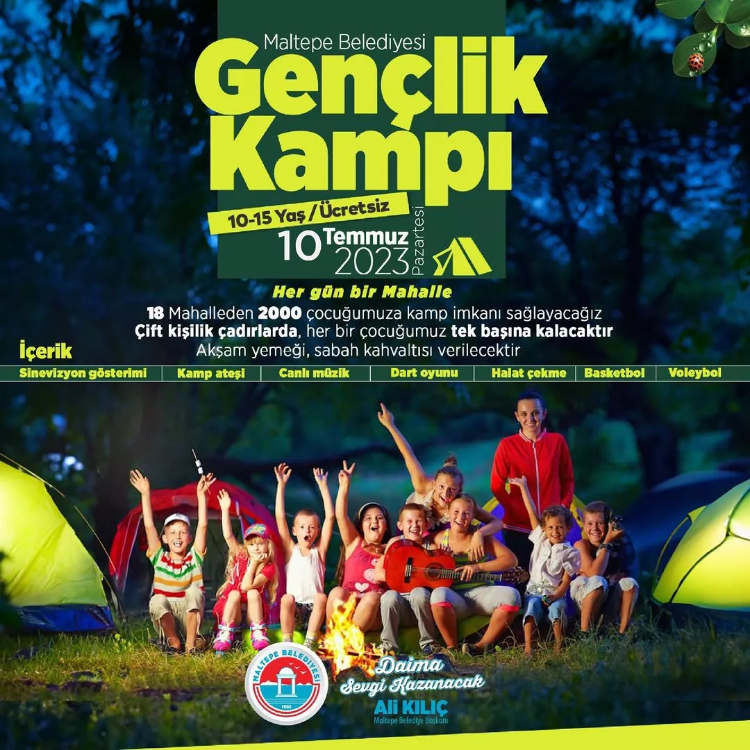 Maltepe Belediyesi - Gençlik Kampı 