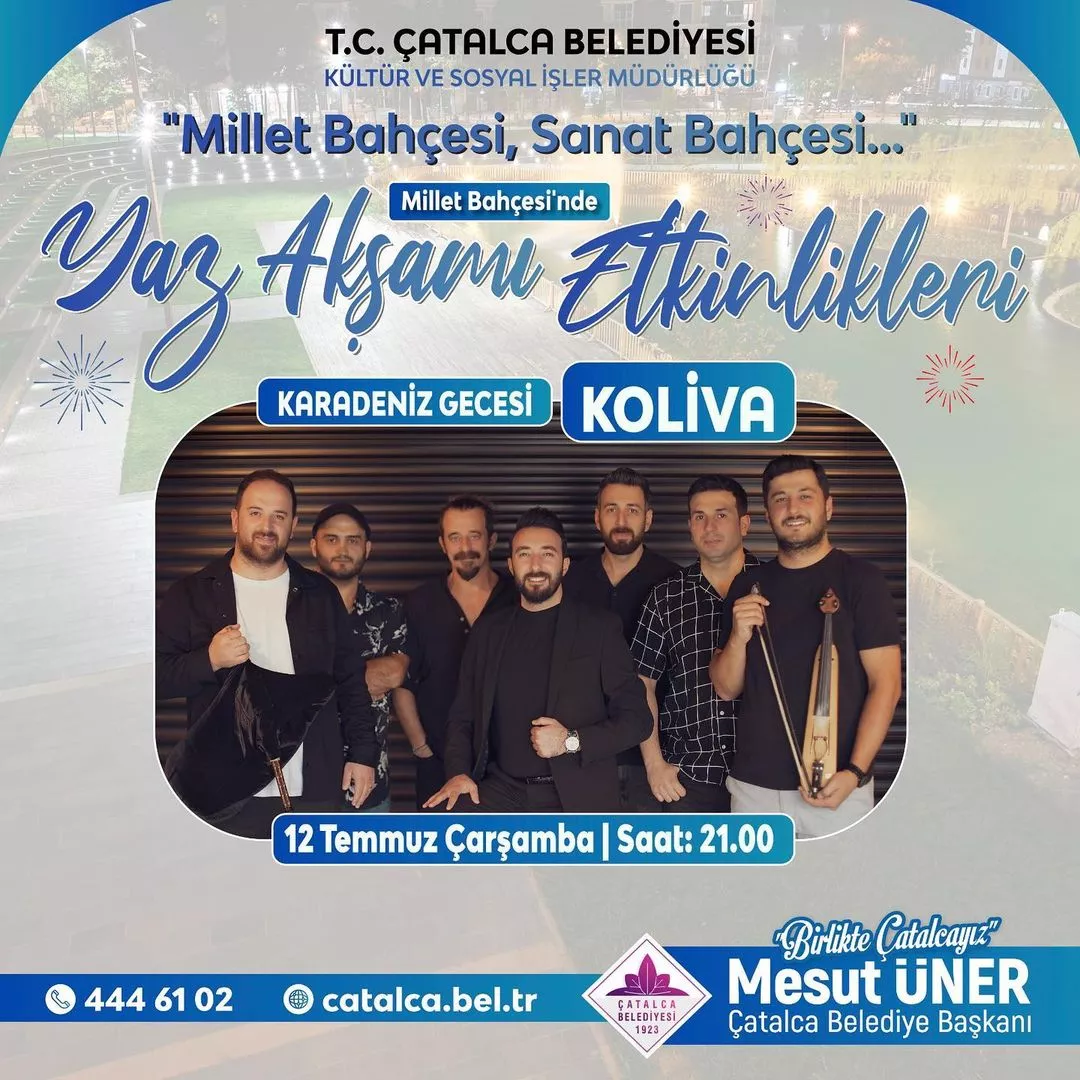 Çatalca Belediyesi - Yaz Akşamı Etkinlikleri, Koliva Konseri