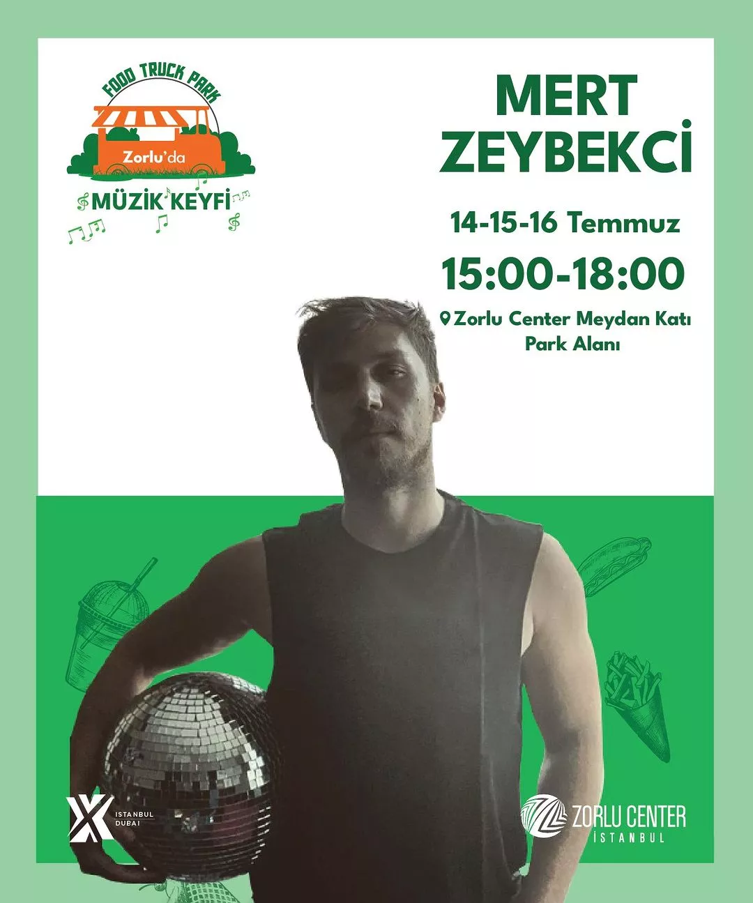 Zorlu Center - Food Truck Park, Mert Zeybekçi