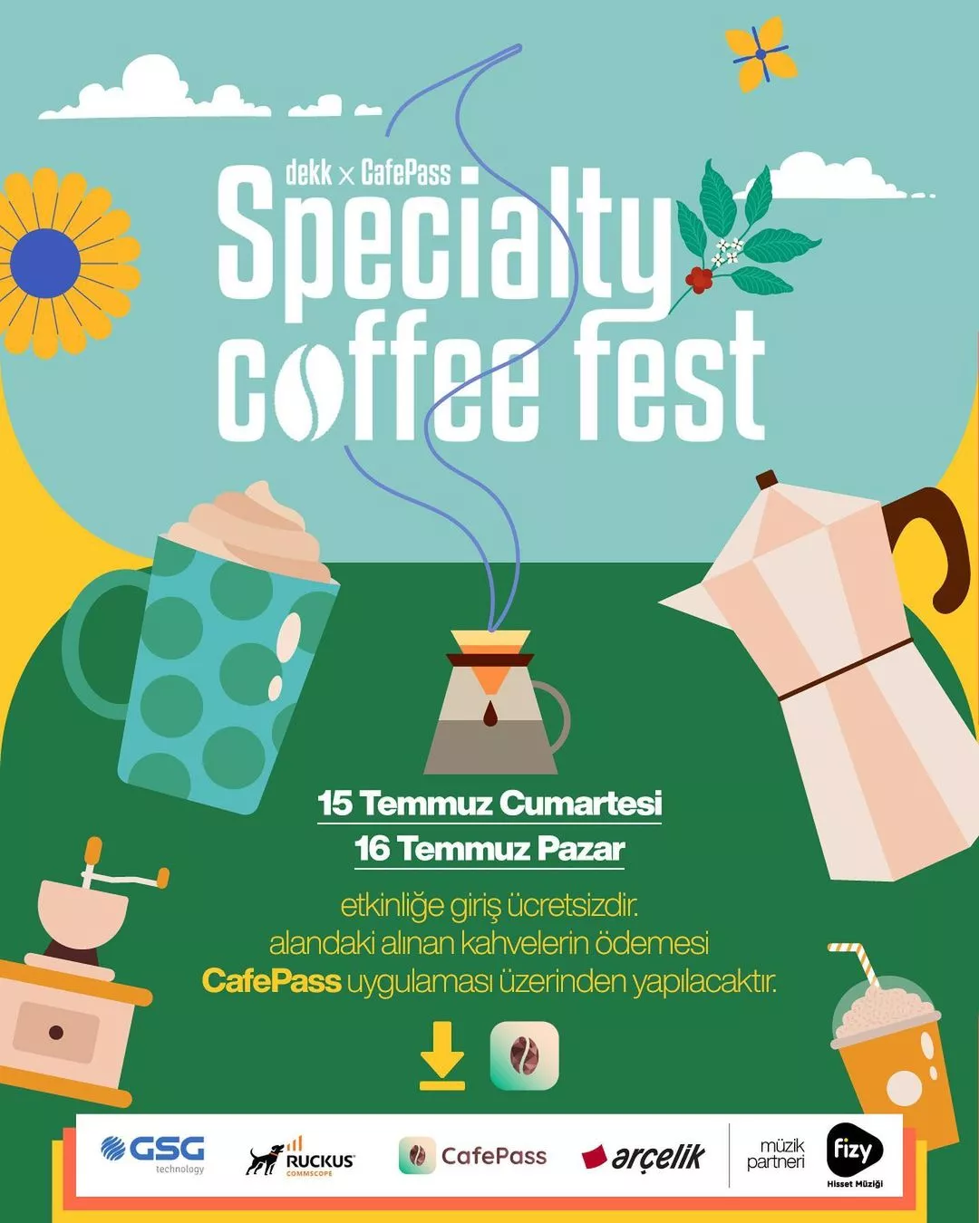 Dekk İstanbul - Specialty Coffee Fest, Kahve Festivali