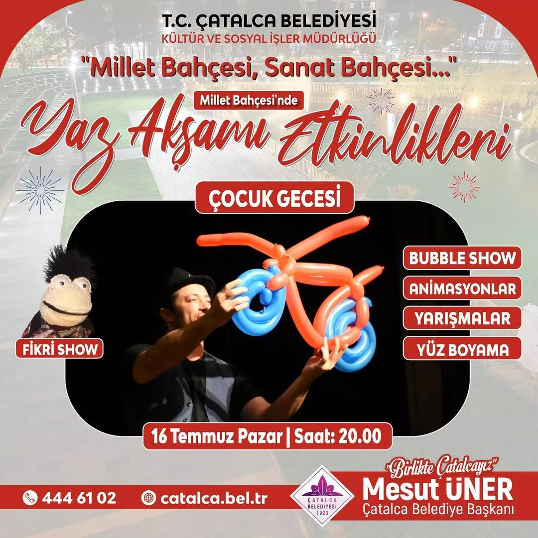 Çatalca Belediyesi - Çocuk Gecesi