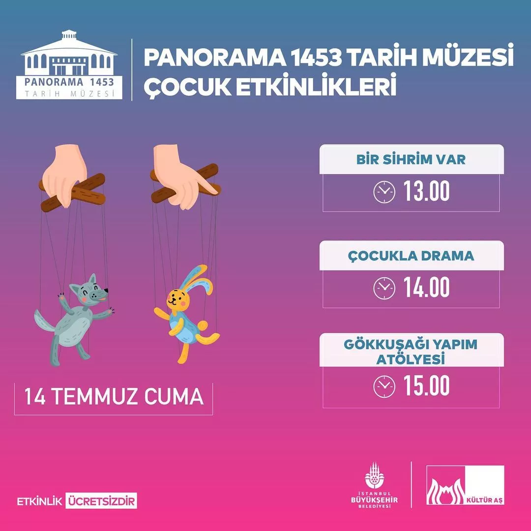 Panorama 1453 Müzesi - Çocuk Etkinlikleri