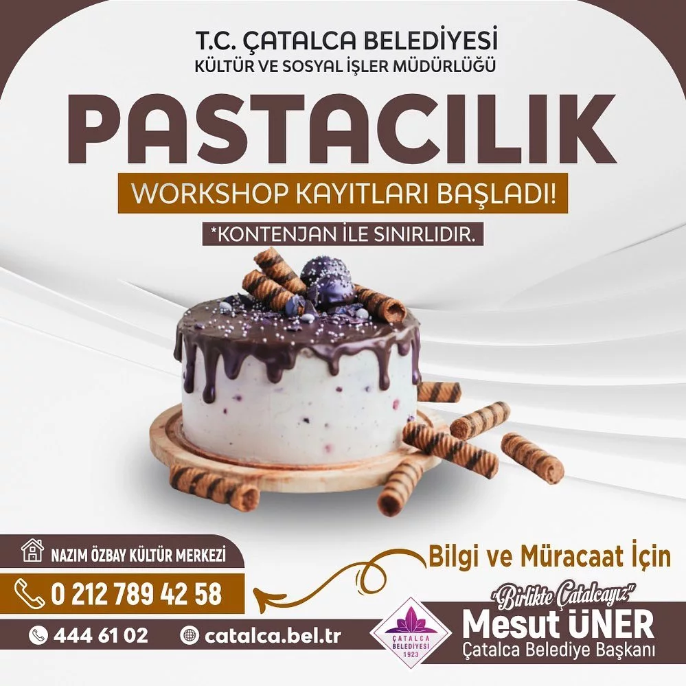 Çatalca Belediyesi - Pastacılık Atölyesi