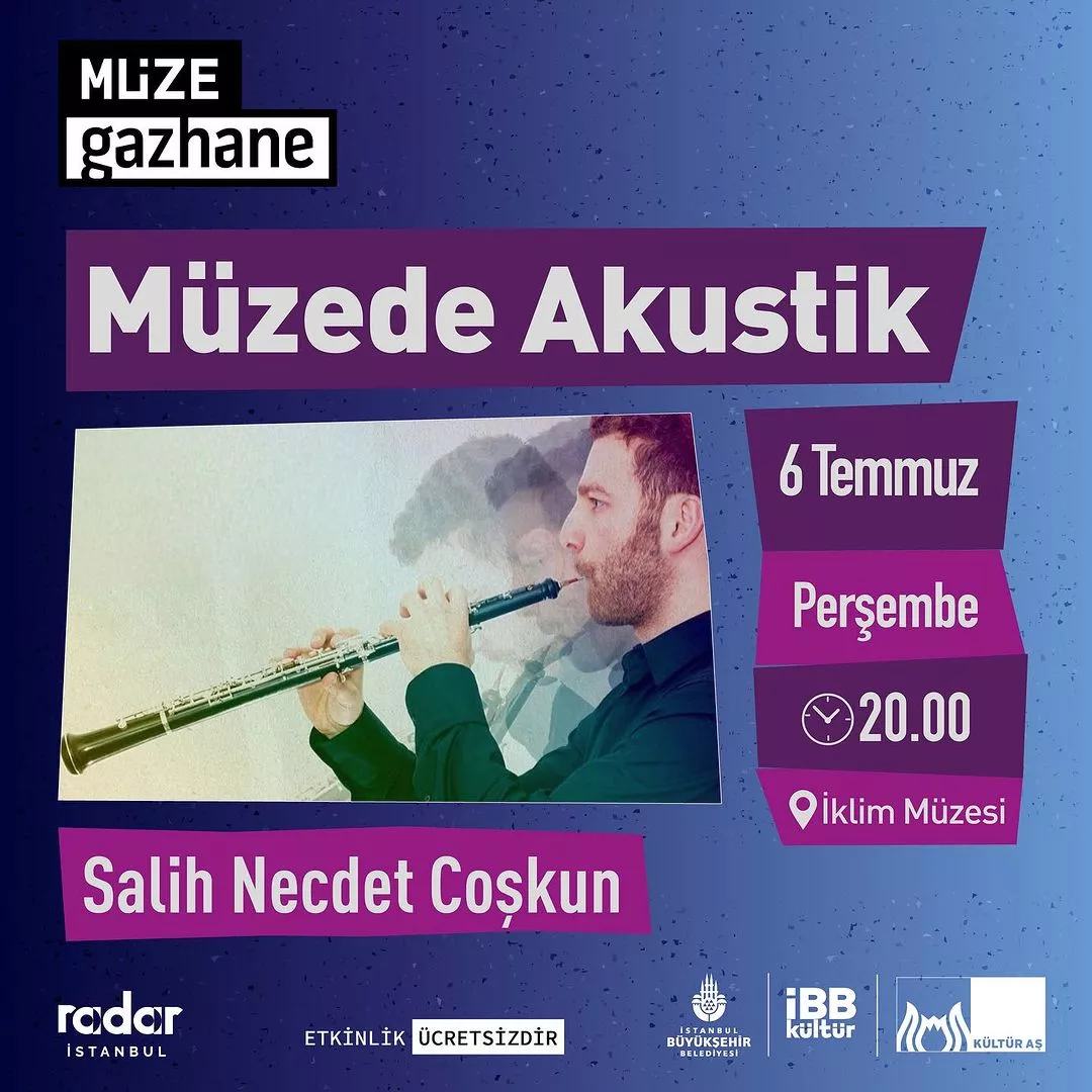 Müze Gazhane - Müzede Akustik, Salih Necdet Coşkun