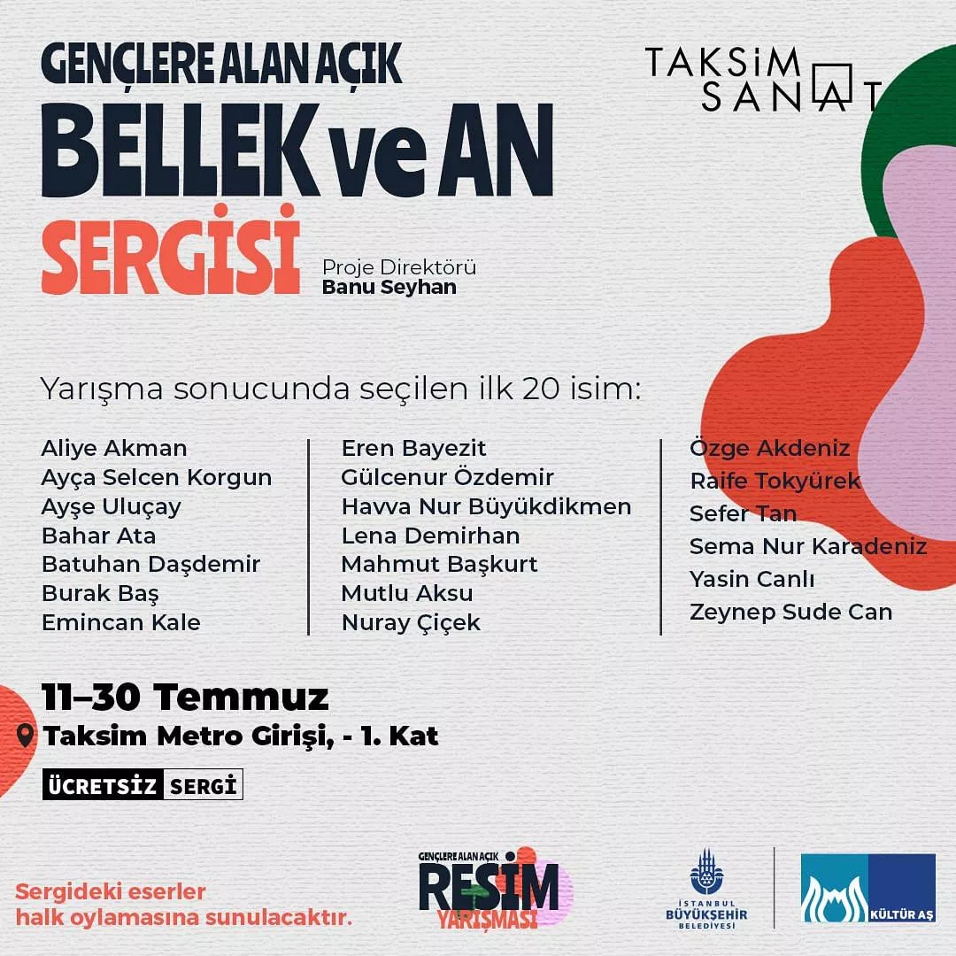 Taksim Sanat - Bellek ve An Sergisi
