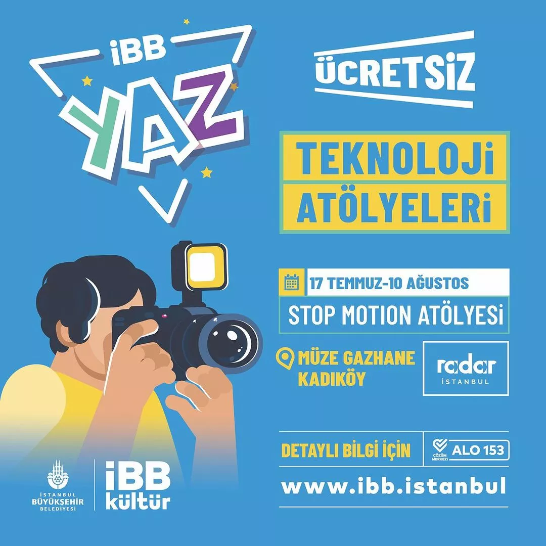 İBB Kültür - Stop Motion Atölyesi