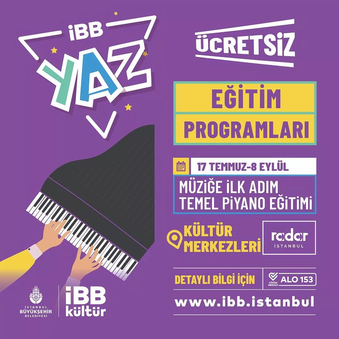 İBB Kültür - Temel Piyano Eğitimi