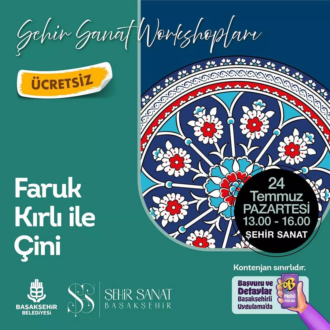 Başakşehir Belediyesi - Faruk Kırlı ile Çini 