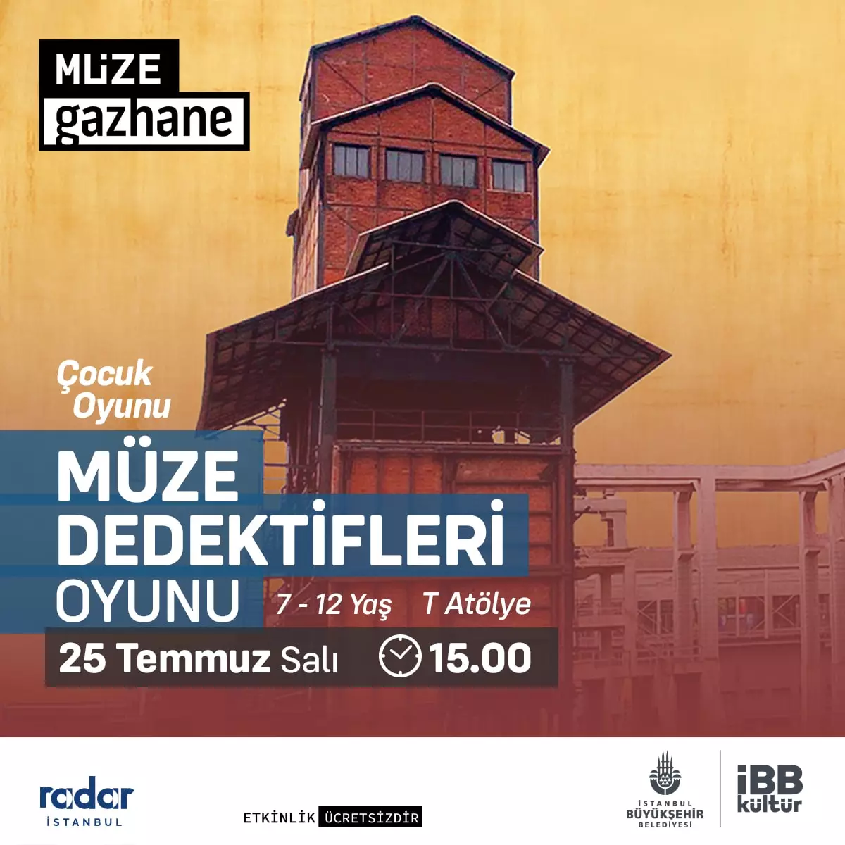 Müze Gazhane - Müze Dedektifleri Oyunu