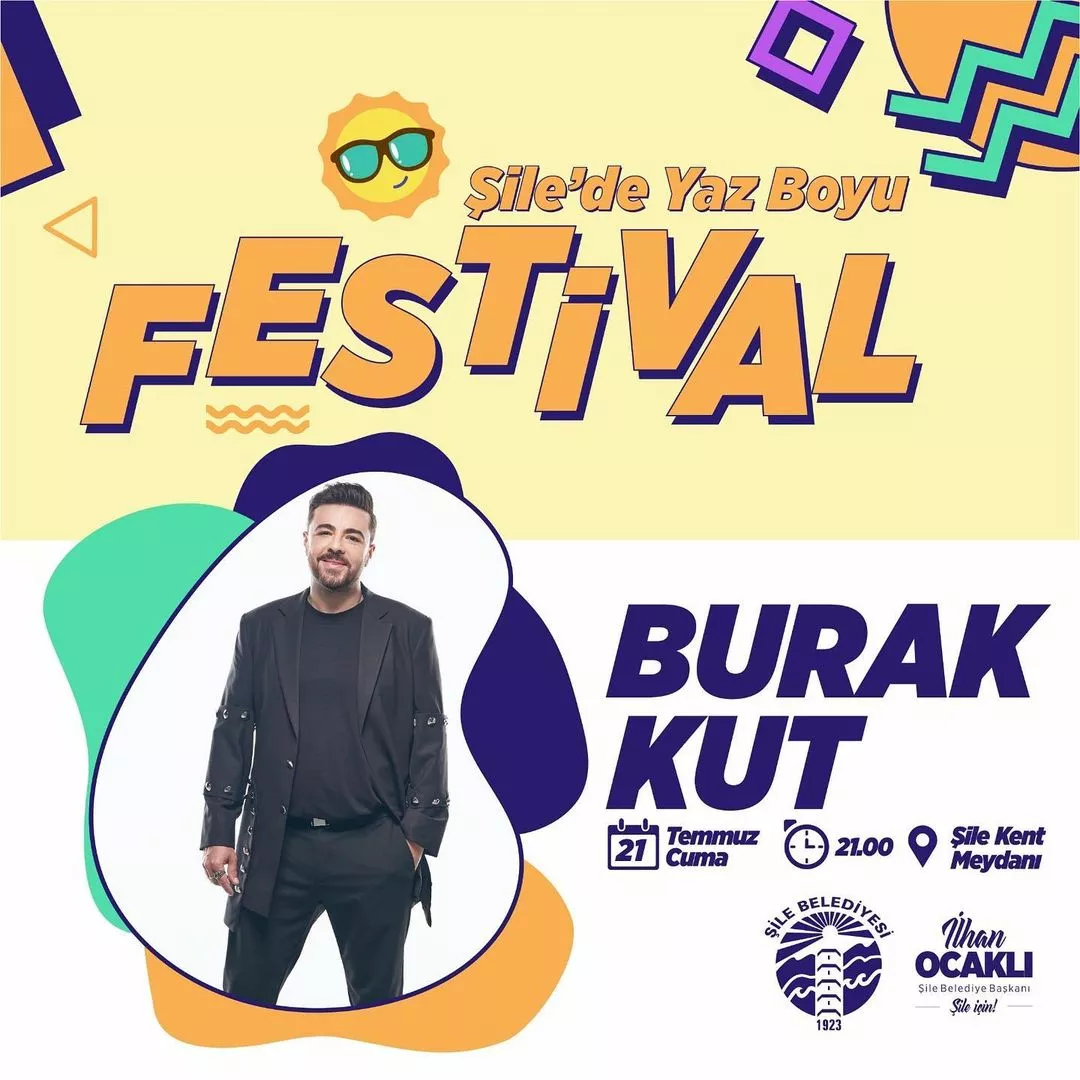 Şile Belediyesi - Burak Kut Konseri