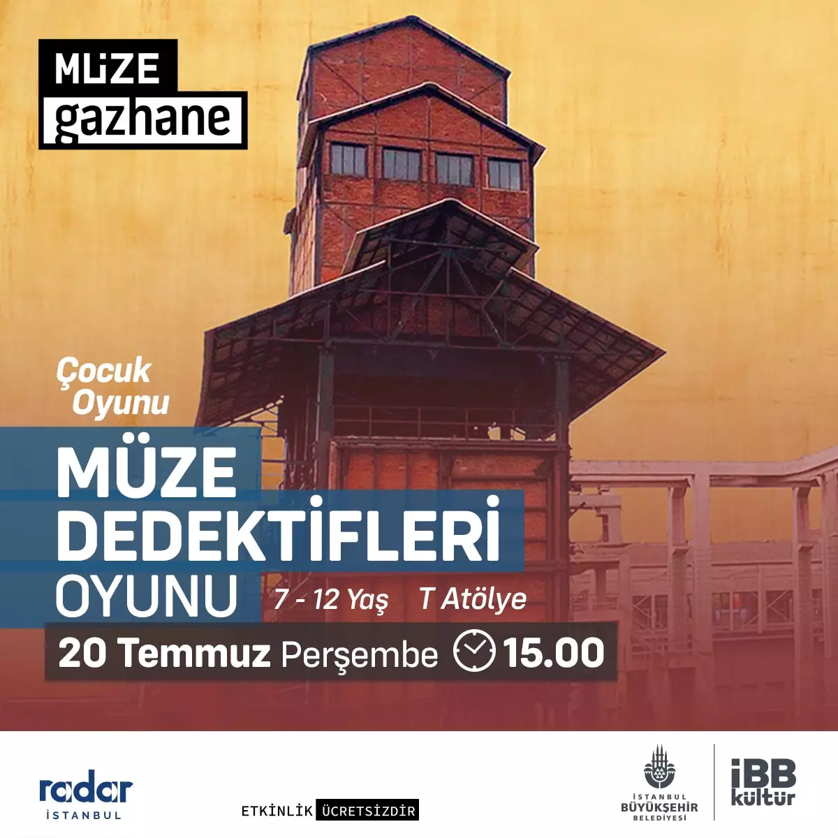 Müze Gazhane - Müze Dedektifleri Oyunu
