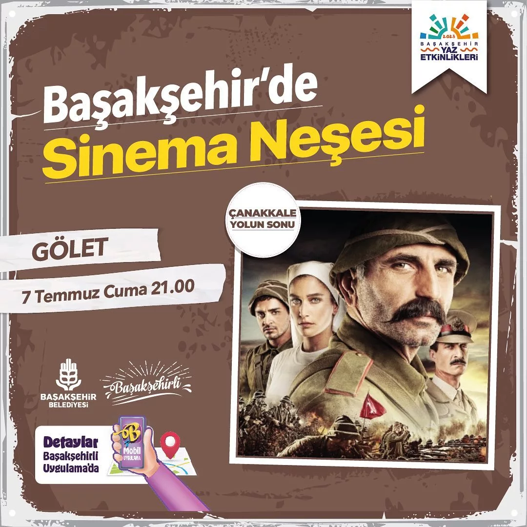 Başakşehir Belediyesi - Açık Hava Sineması, Çanakkale Yolun Sonu