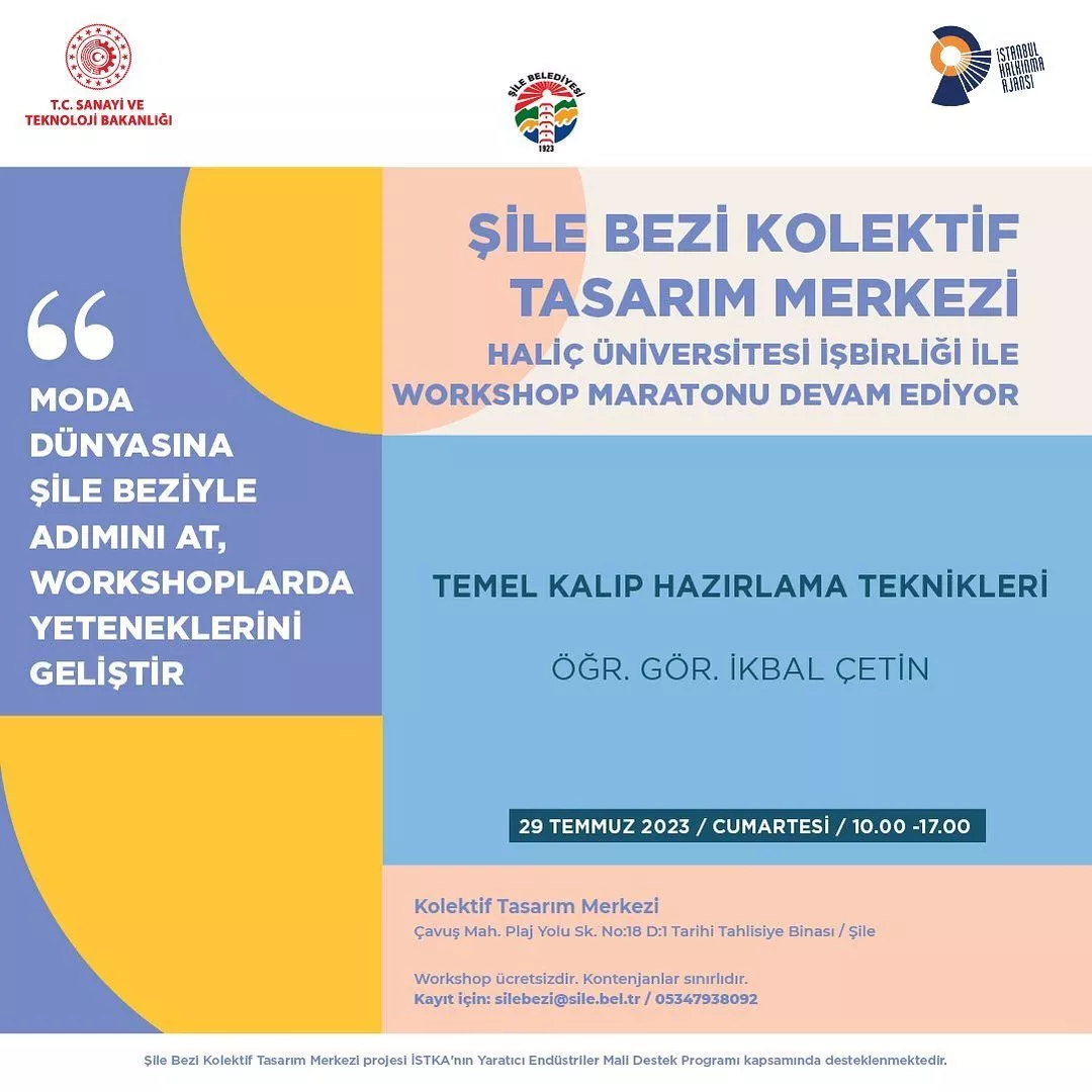 Şile Belediyesi - Temel Kalıp Hazırlama Teknikleri