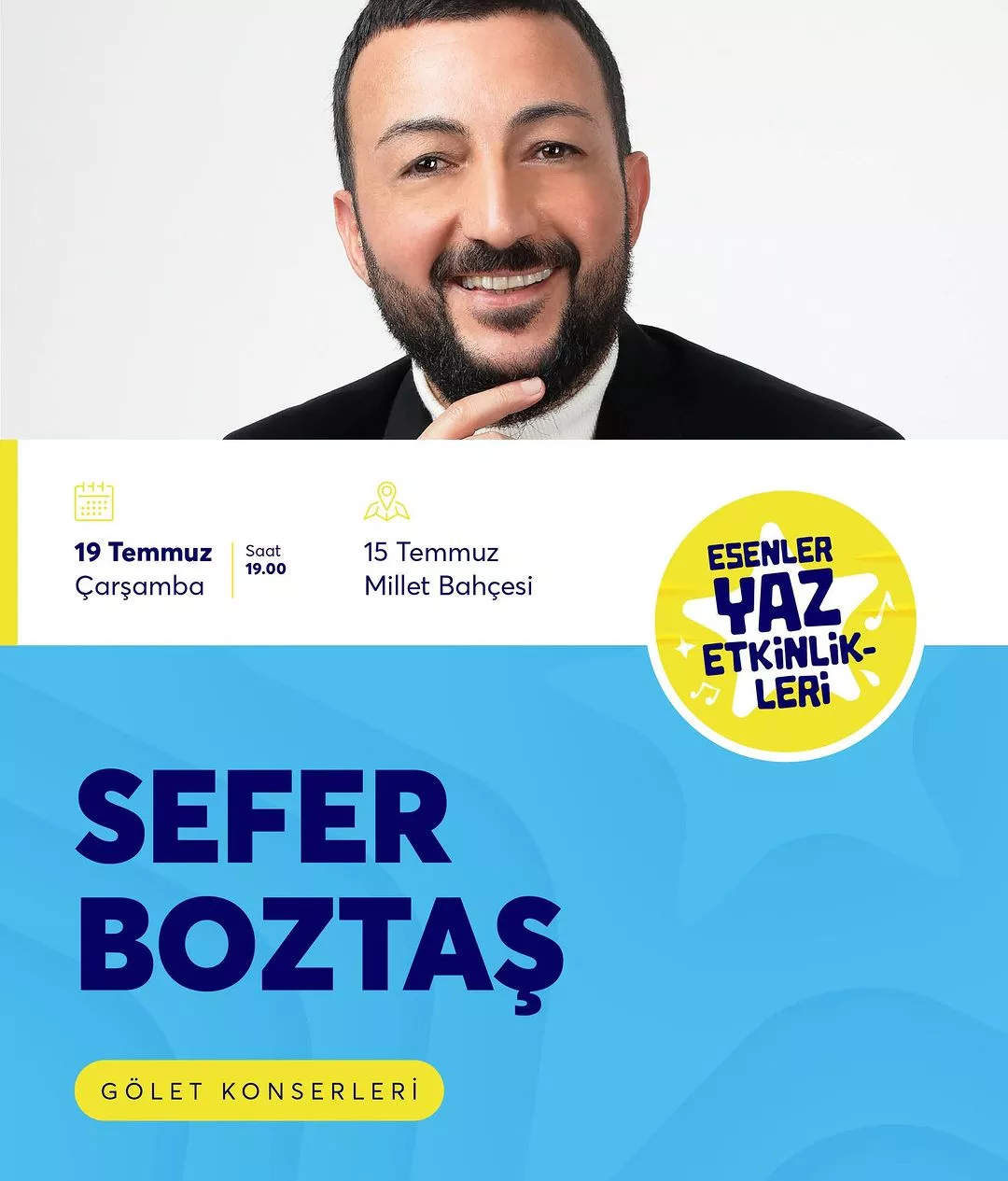 Esenler Belediyesi - Sefer Boztaş Konseri