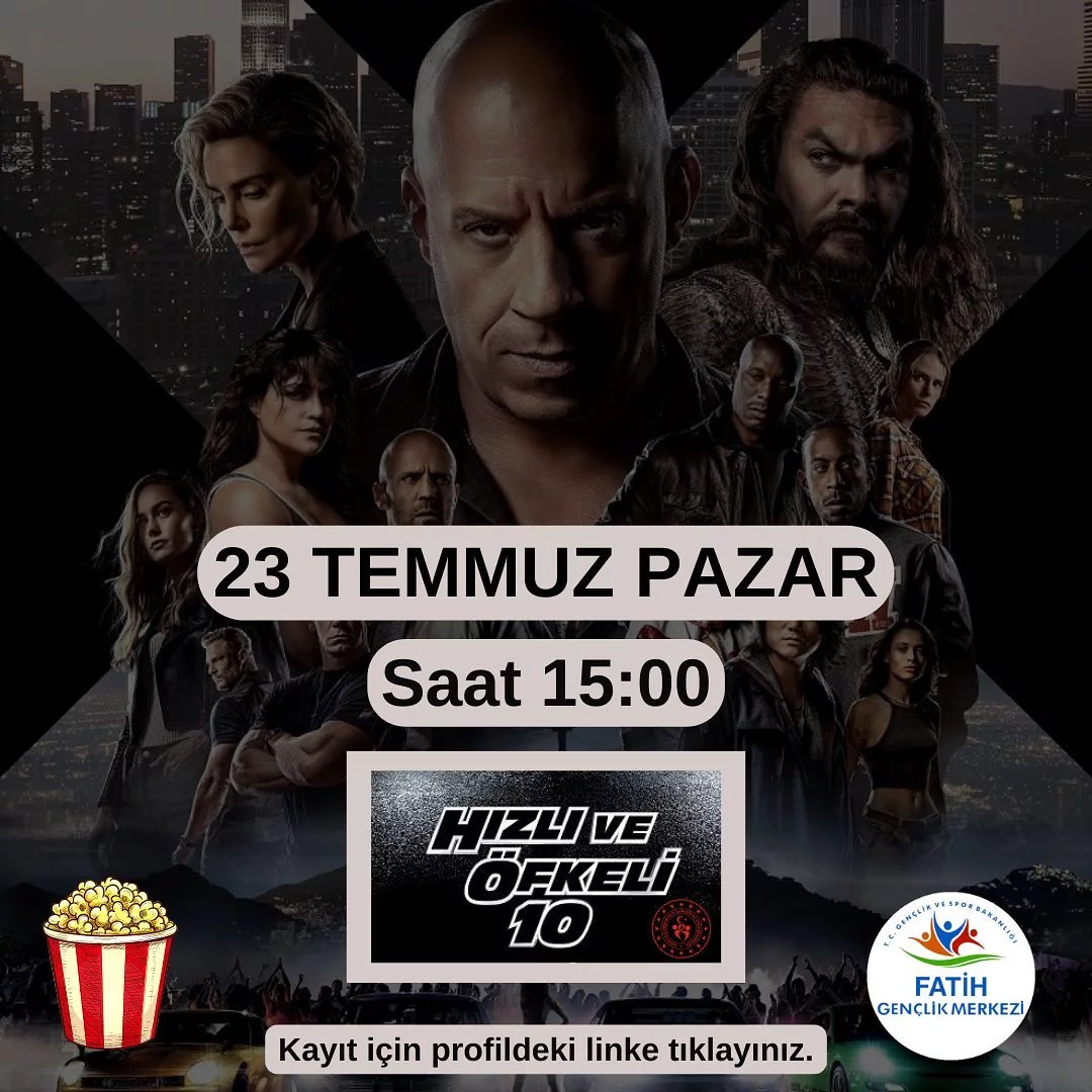 FATİH GSB - Hızlı ve Öfkeli 10  Sineması