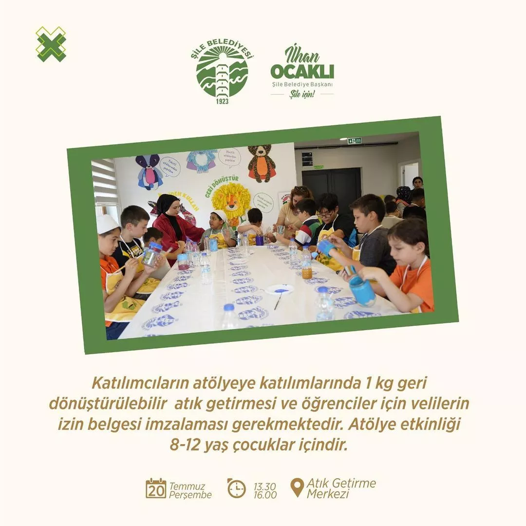 Şile Belediyesi - Sıfır Atık Atölyesi