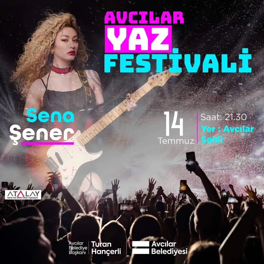 Avcılar Belediyesi - Yaz Festivali, Sena Şener Konseri