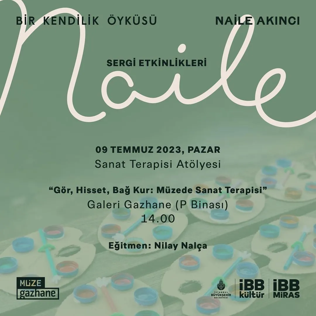 Müze Gazhane - Gör, Hisset, Bağ Kur: Müzede Sanat Terapisi