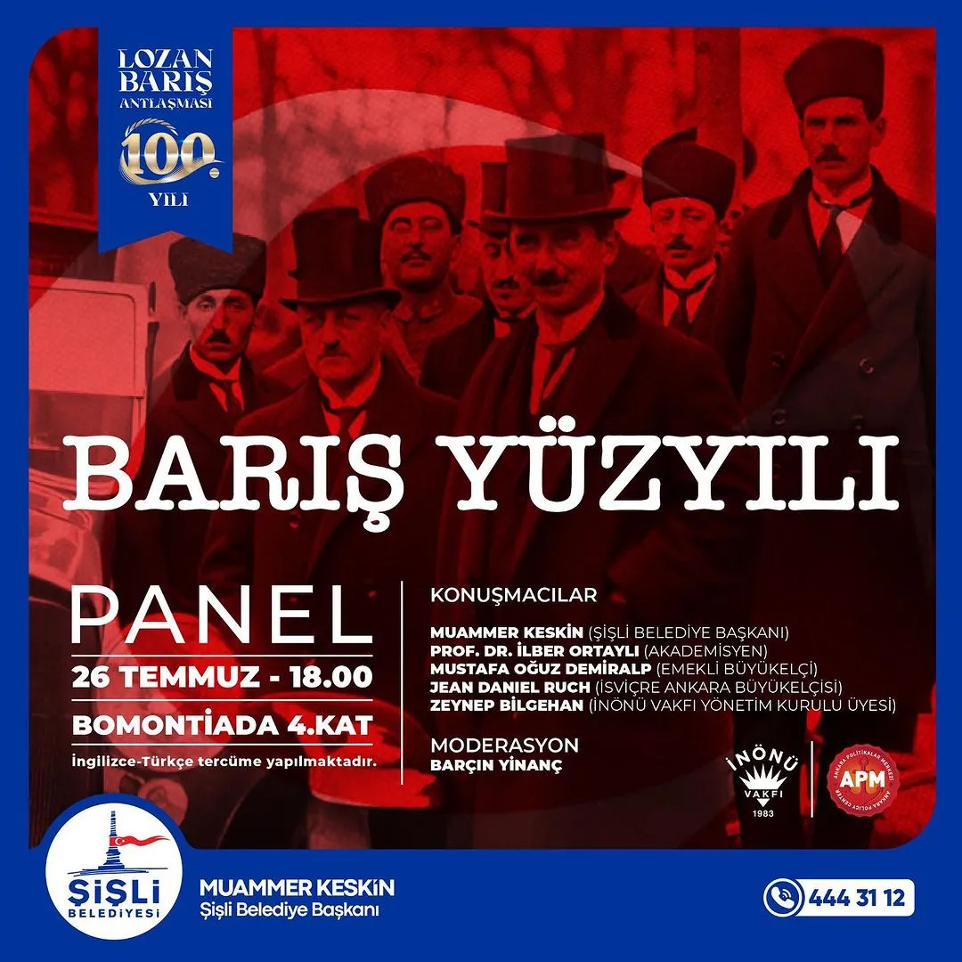 Şişli Belediyesi - Barış Yüzyılı Paneli