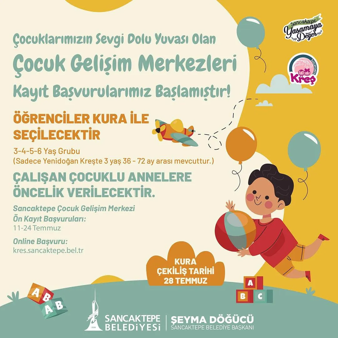 Sancaktepe Belediyesi - Çocuk Gelişim Merkezleri