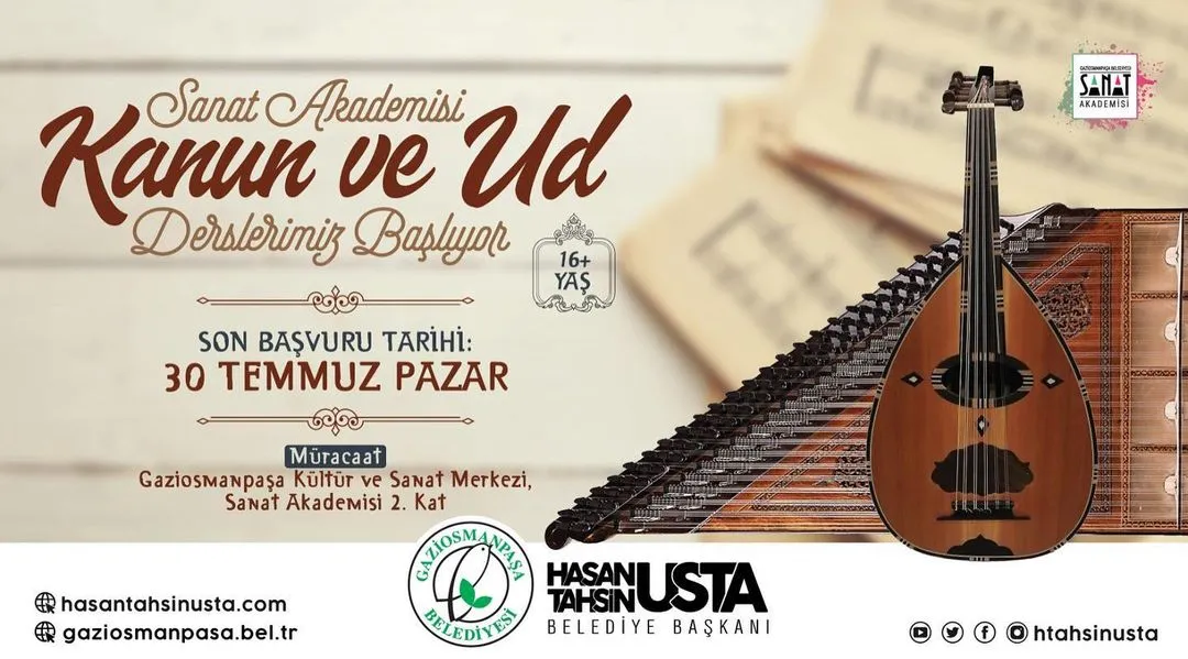 Gaziosmanpaşa Belediyesi - Kanun ve Ud 