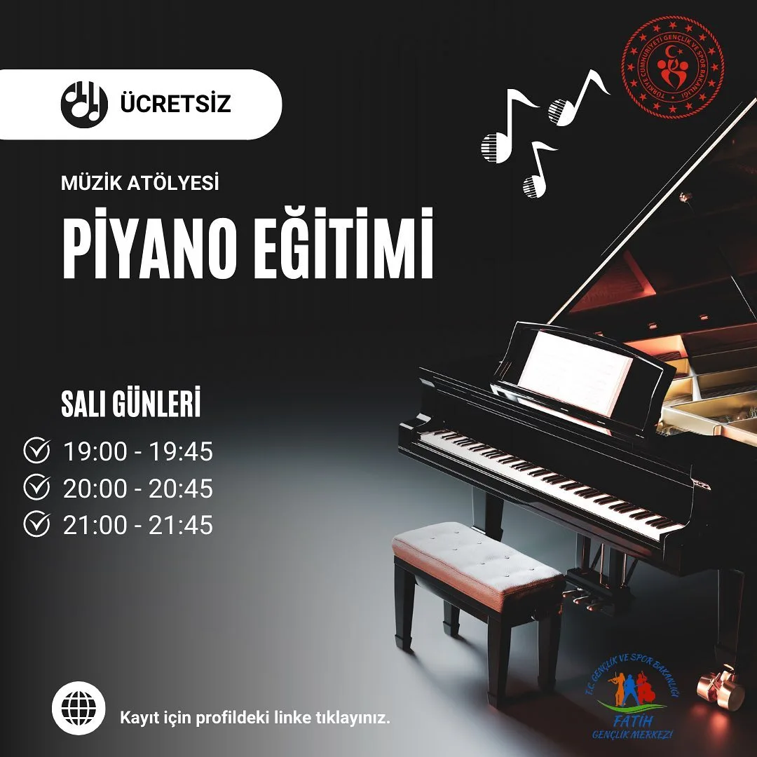 Fatih Belediyesi - GSB Piyano Eğitimi 