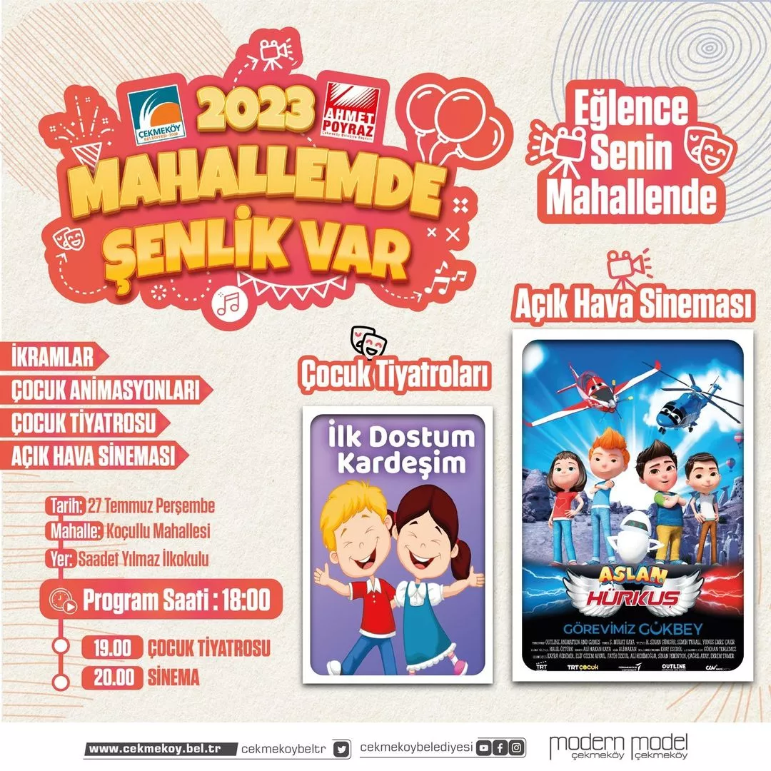 Çekmeköy Belediyesi - Mahallemde Şenlik Var