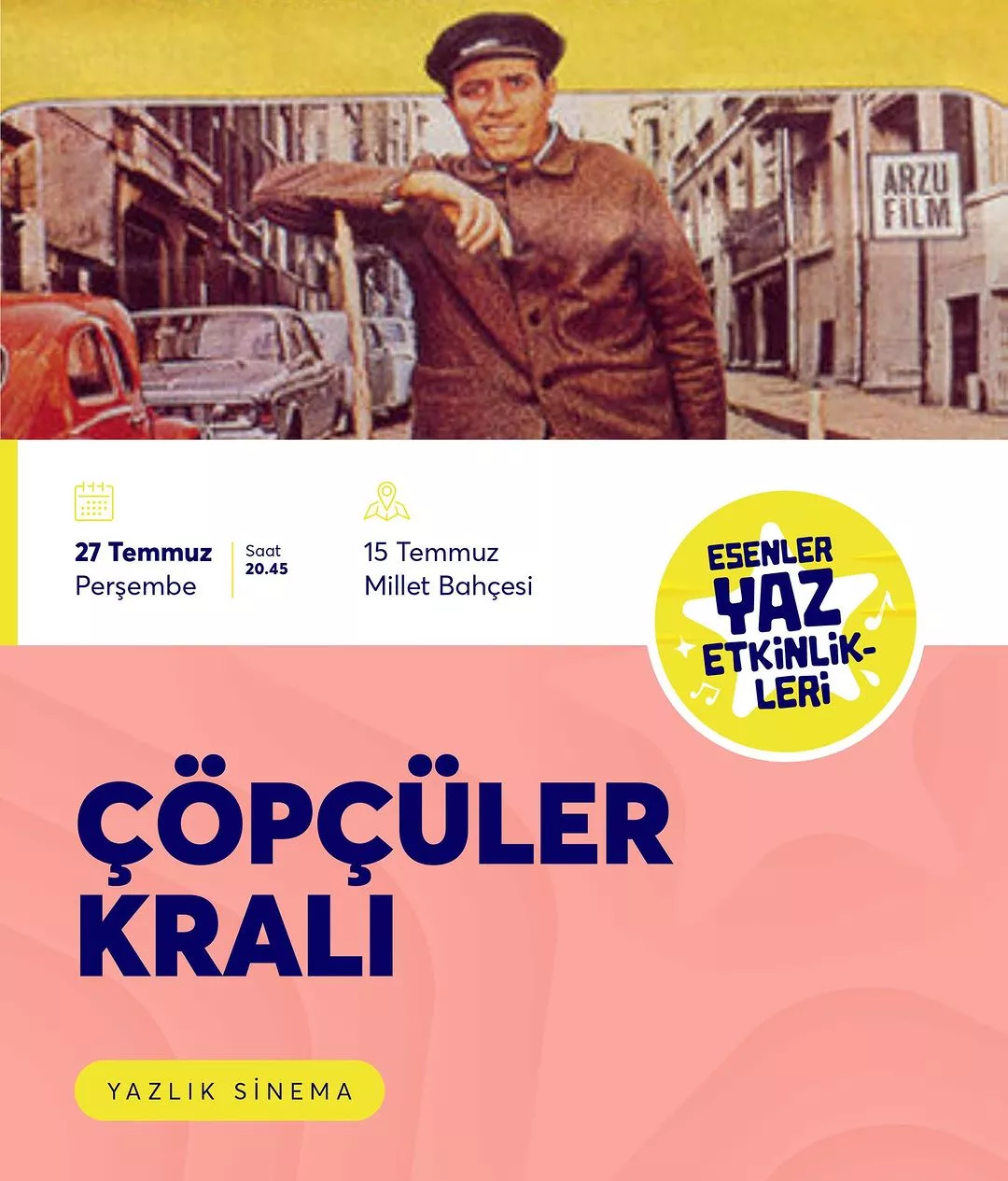 Esenler Belediyesi - Çöpçüler Kralı Sineması 