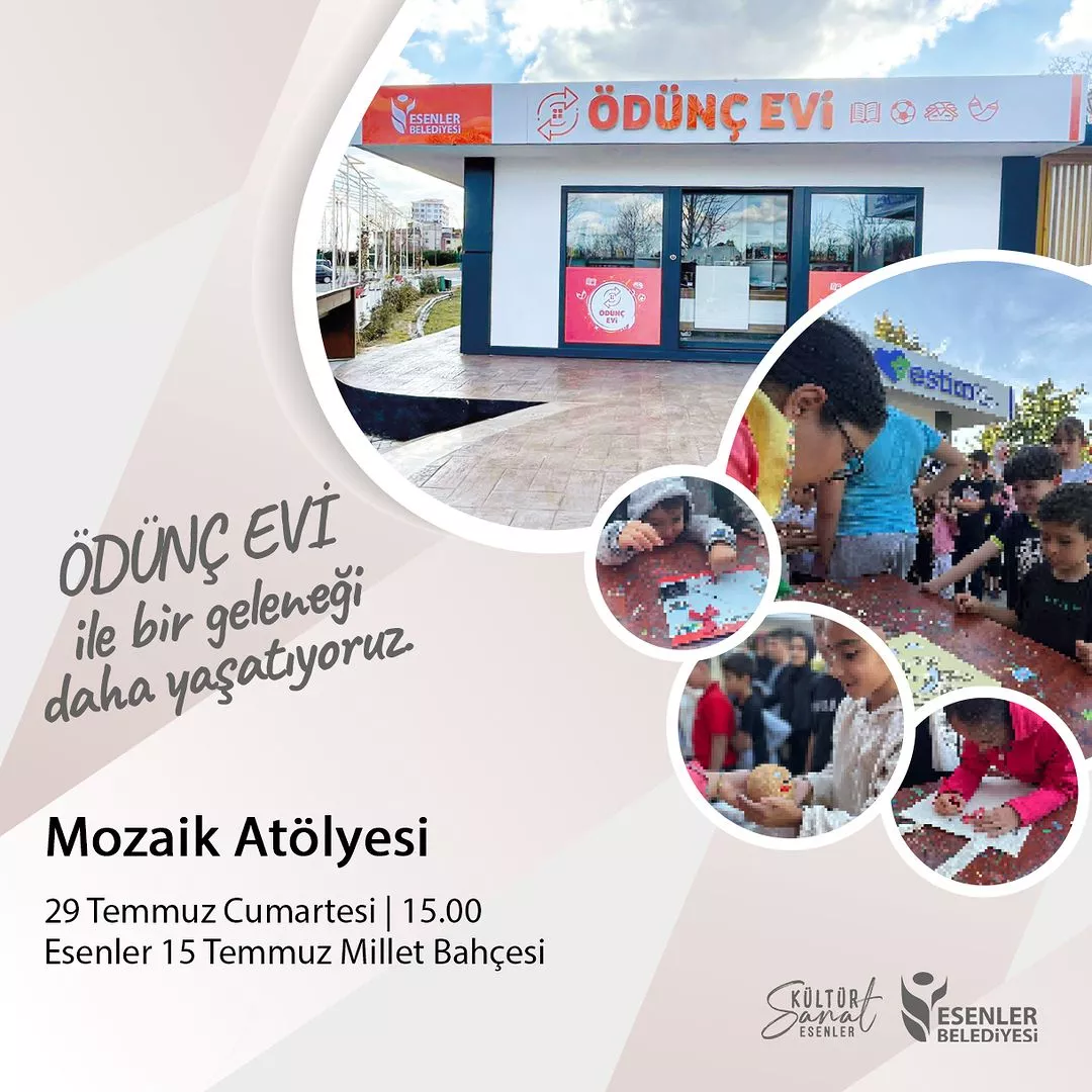 Esenler Belediyesi - Mozaik Atölyesi 