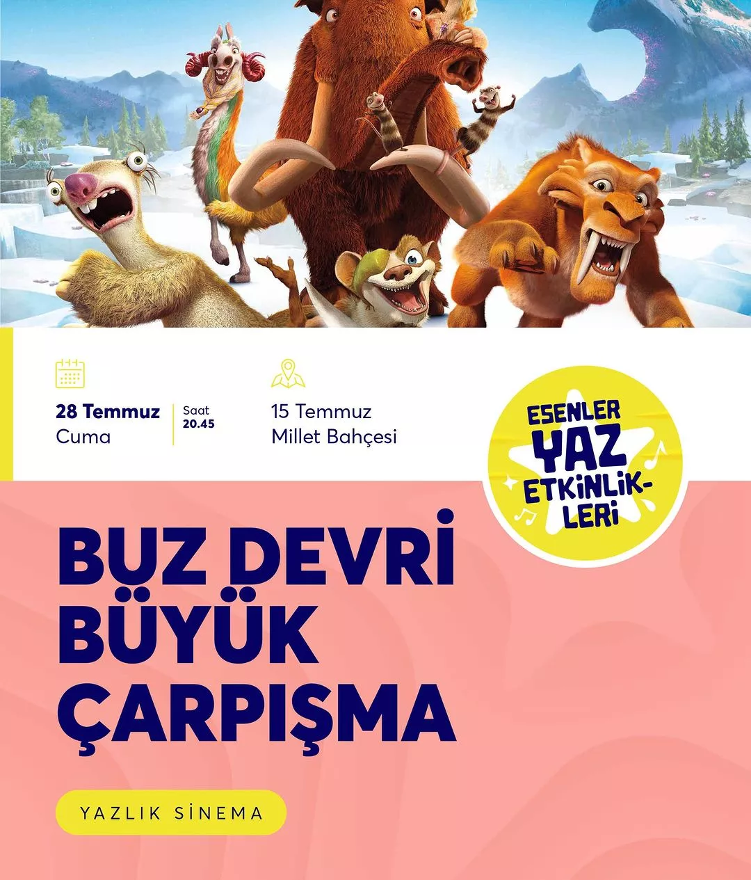 Esenler Belediyesi - Buz Devri Sineması 