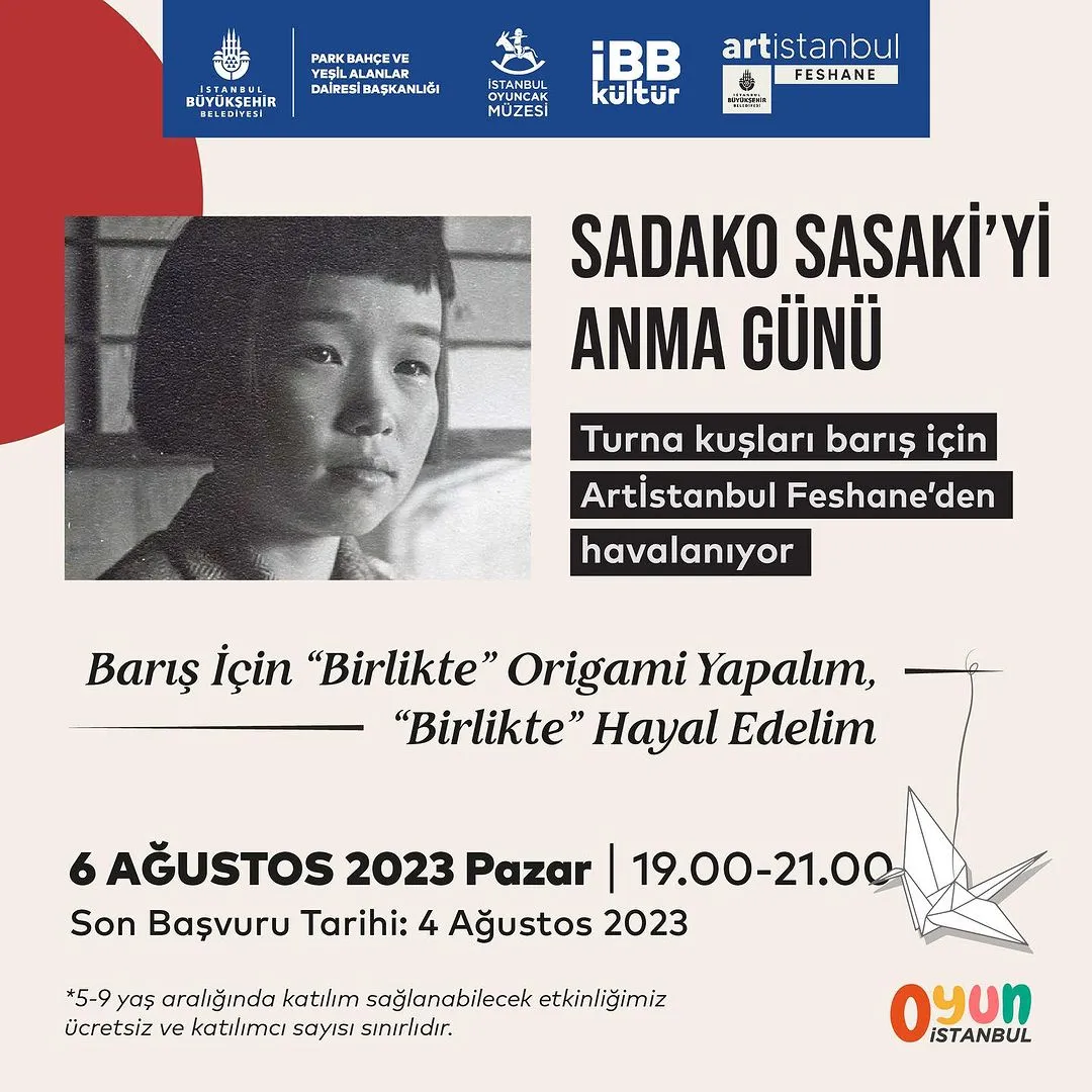 Artİstanbul Feshane - Sadako Sasaki Anma Günü